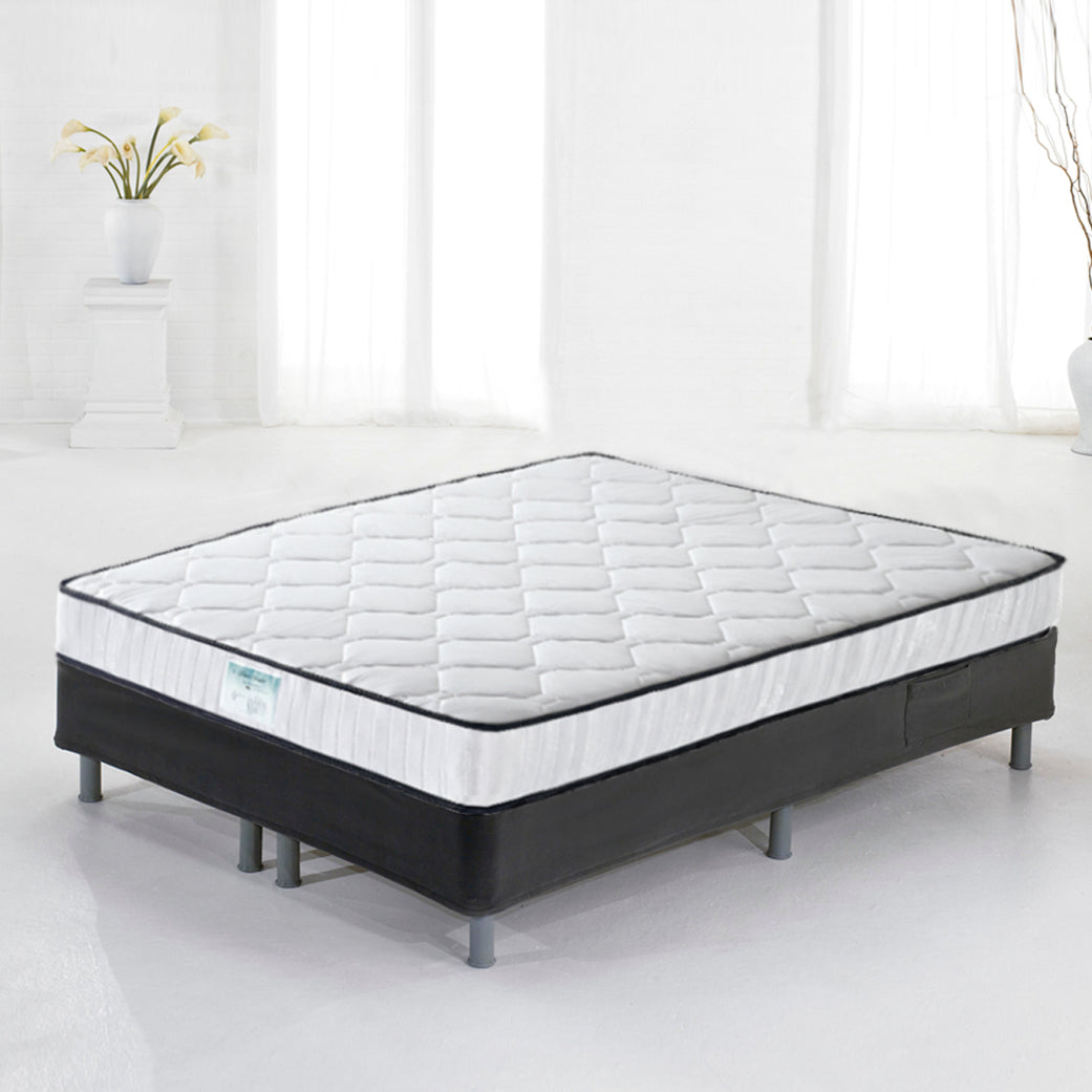 Non-Woven Damask Fabric 6 turn Pocket Coil Spring and Foam Sleep System 2 Mattress
