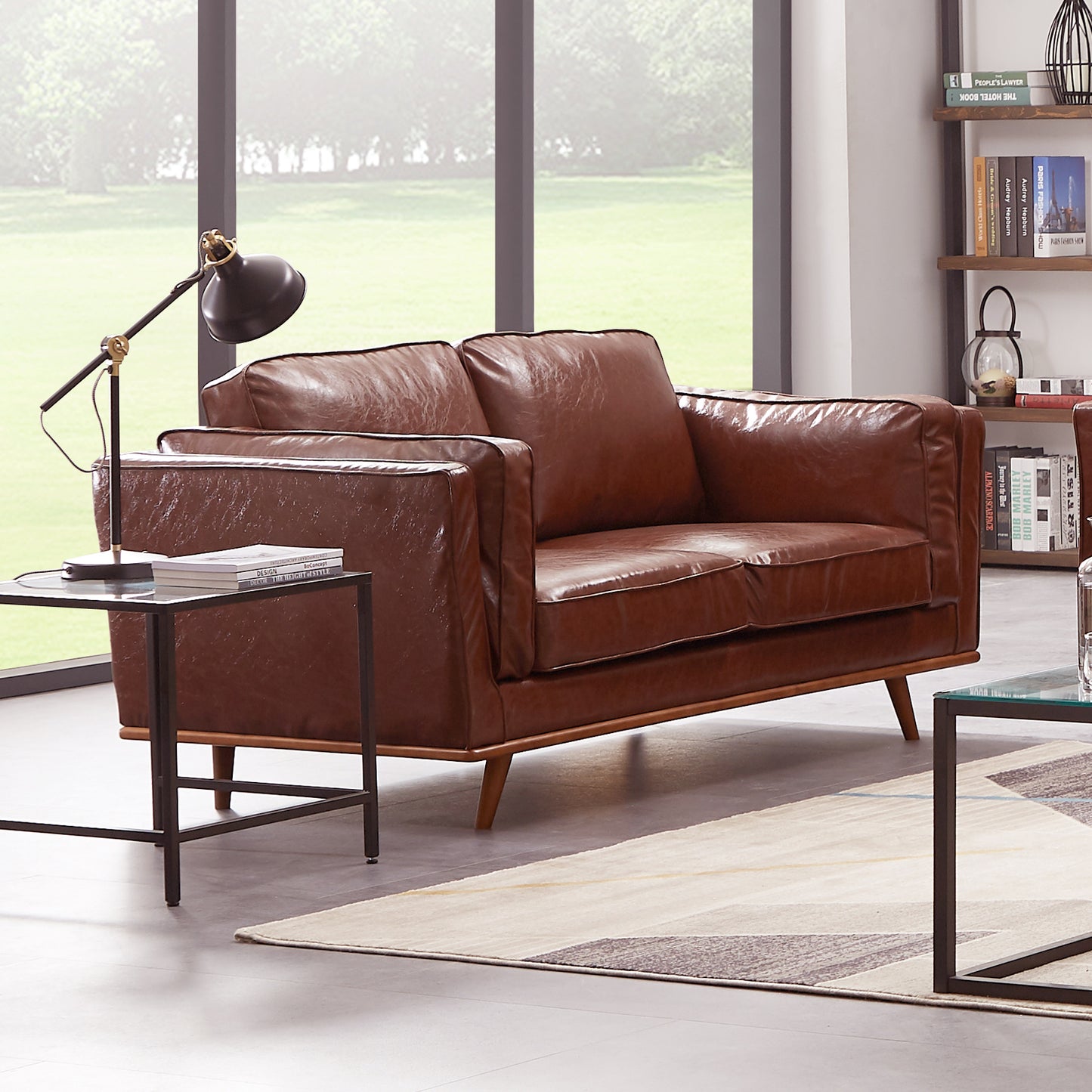 York 2 Seater Armchair Sofa Modern Lounge In Multiple Colour
