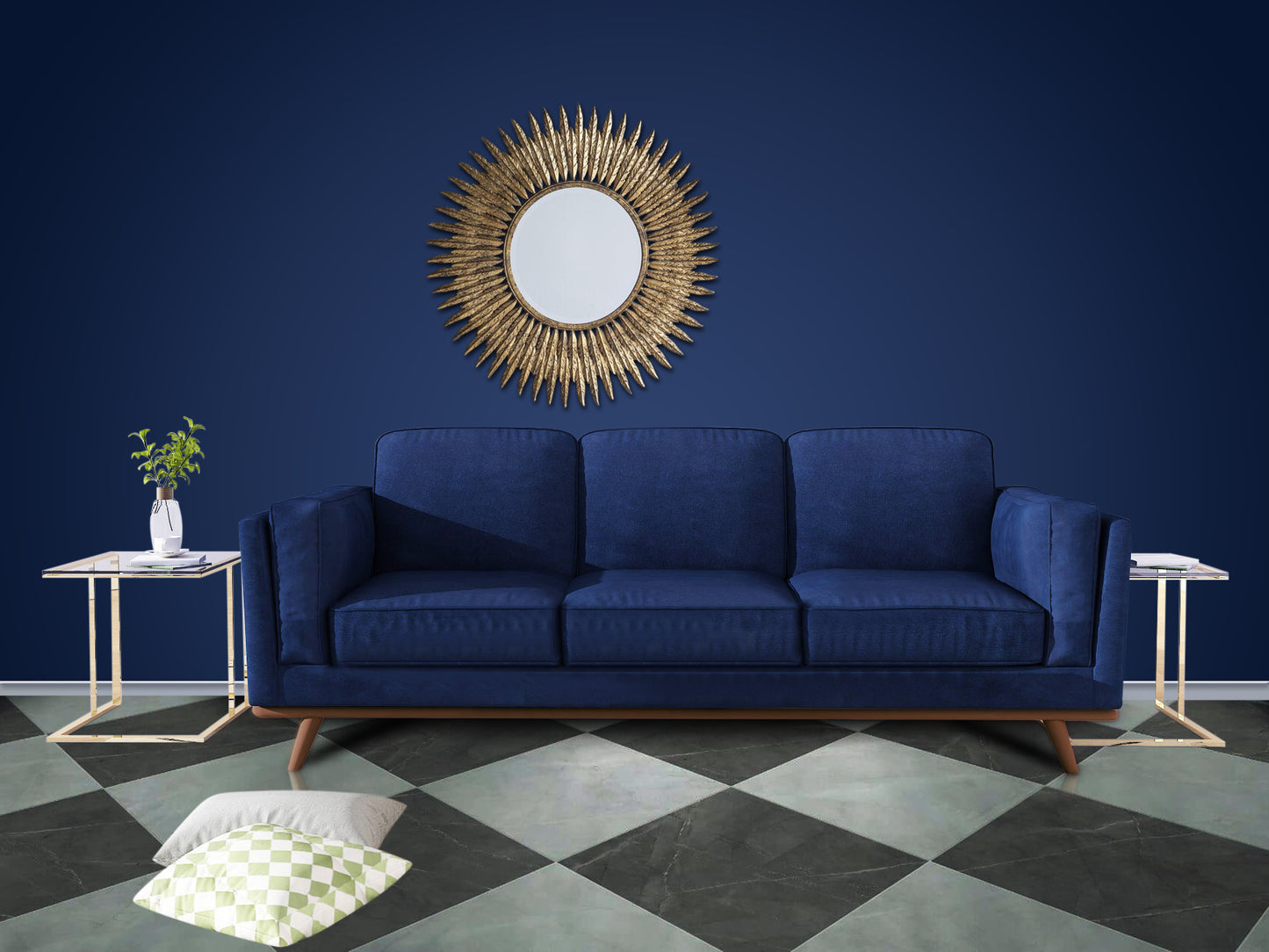 York 3 Seater Armchair Sofa Modern Lounge In Multiple Colour