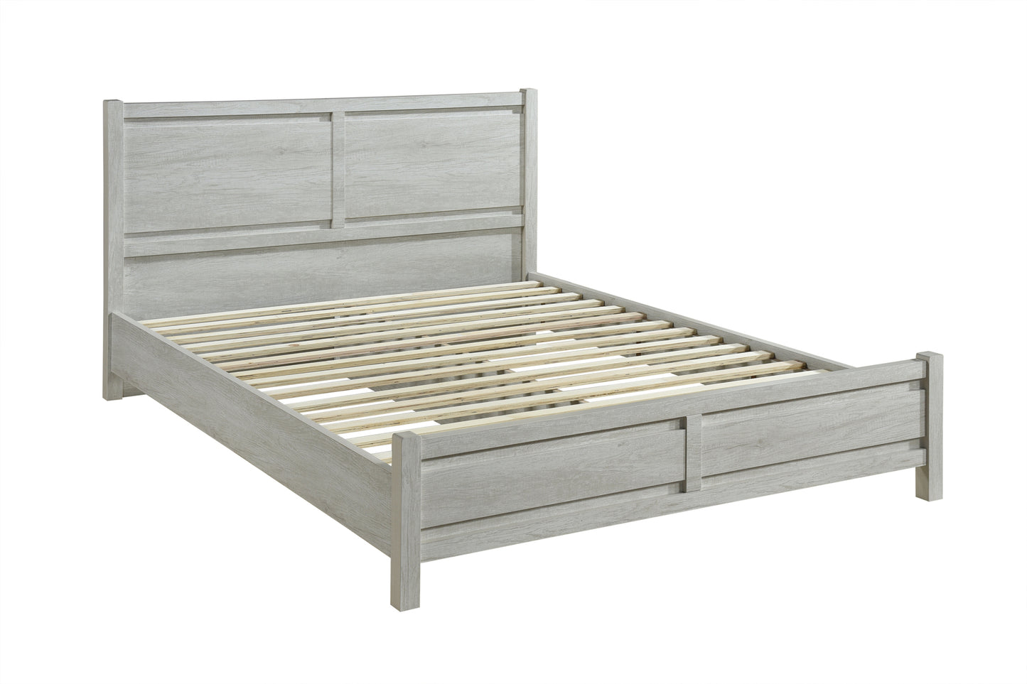 Cielo Natural Wood Like MDF Bed With Strong Legs in Multiple Size & Colour