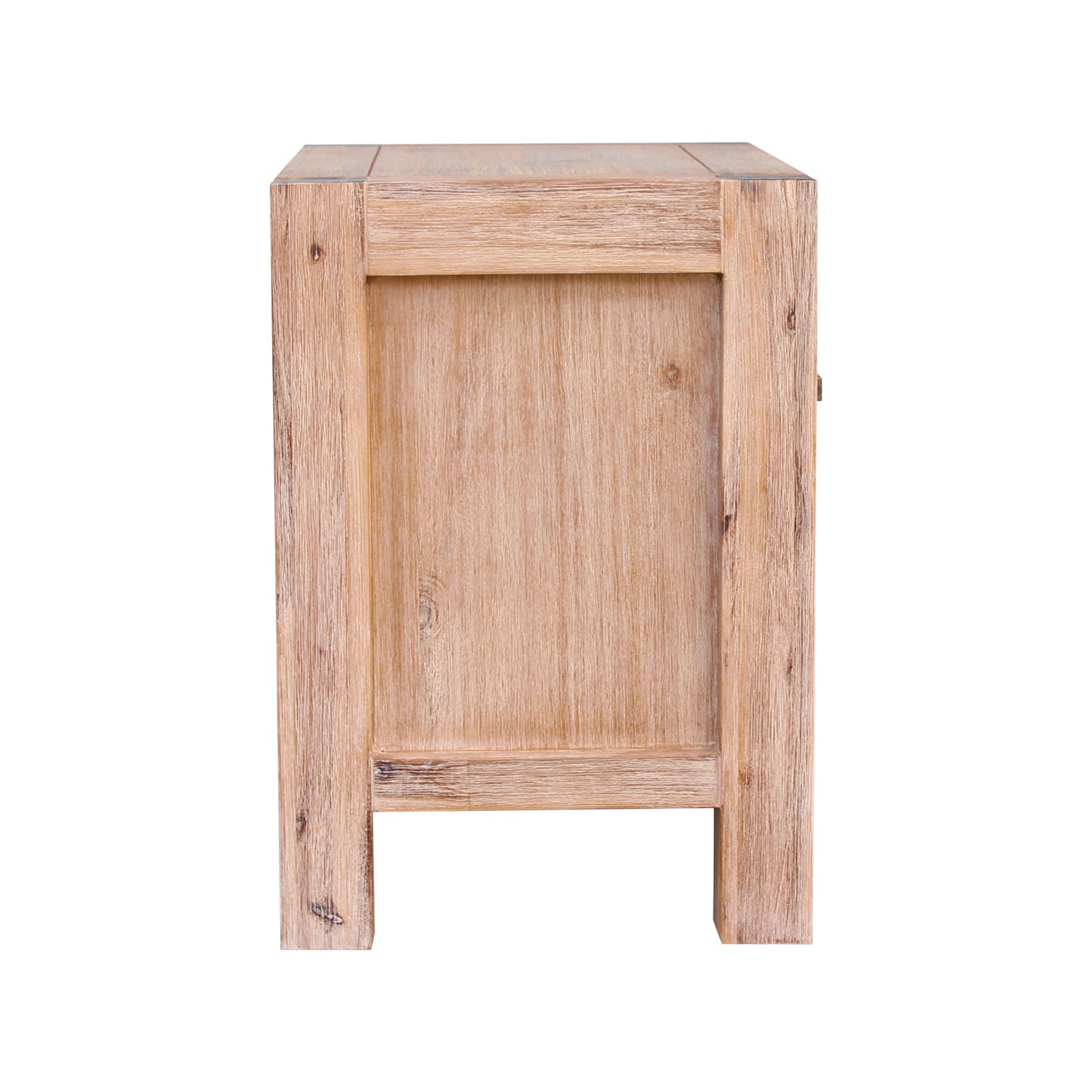 Nowra Solid Acacia Timber Bedside Table In Multiple Colour