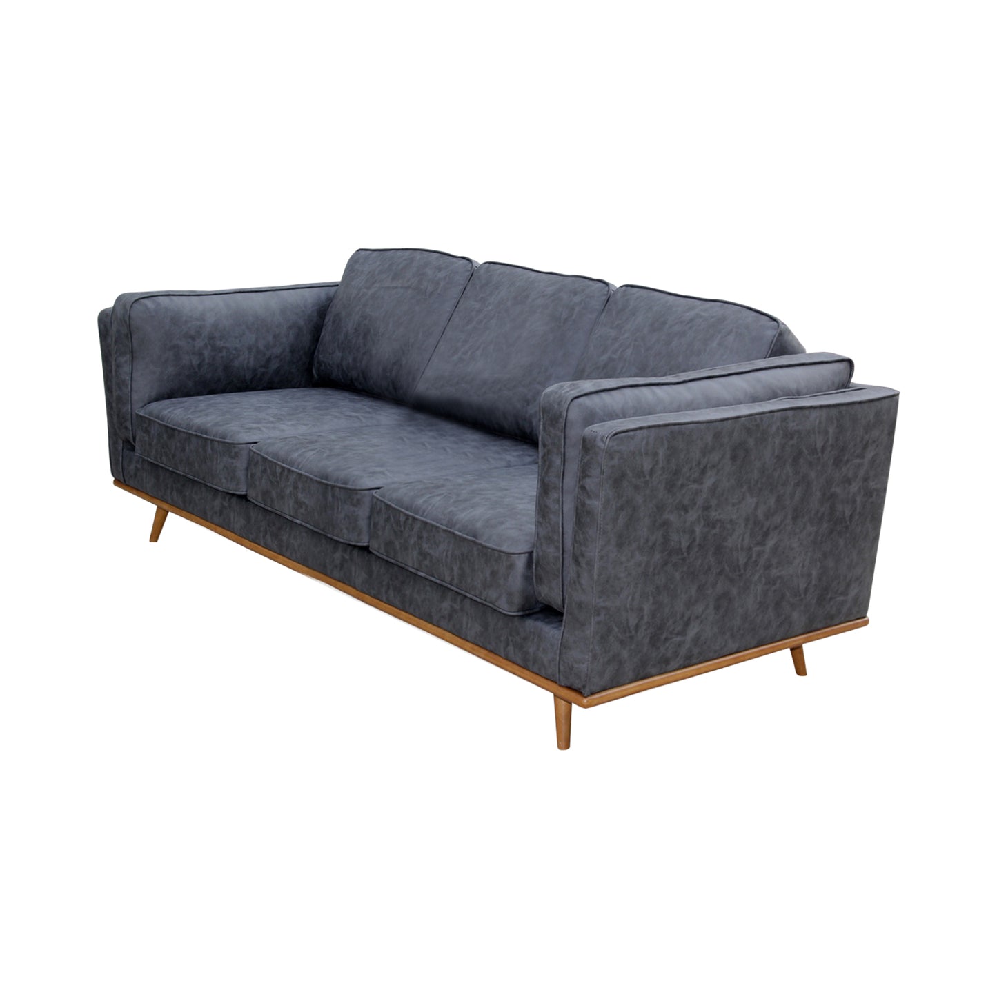 York 3 Seater Armchair Sofa Modern Lounge In Multiple Colour