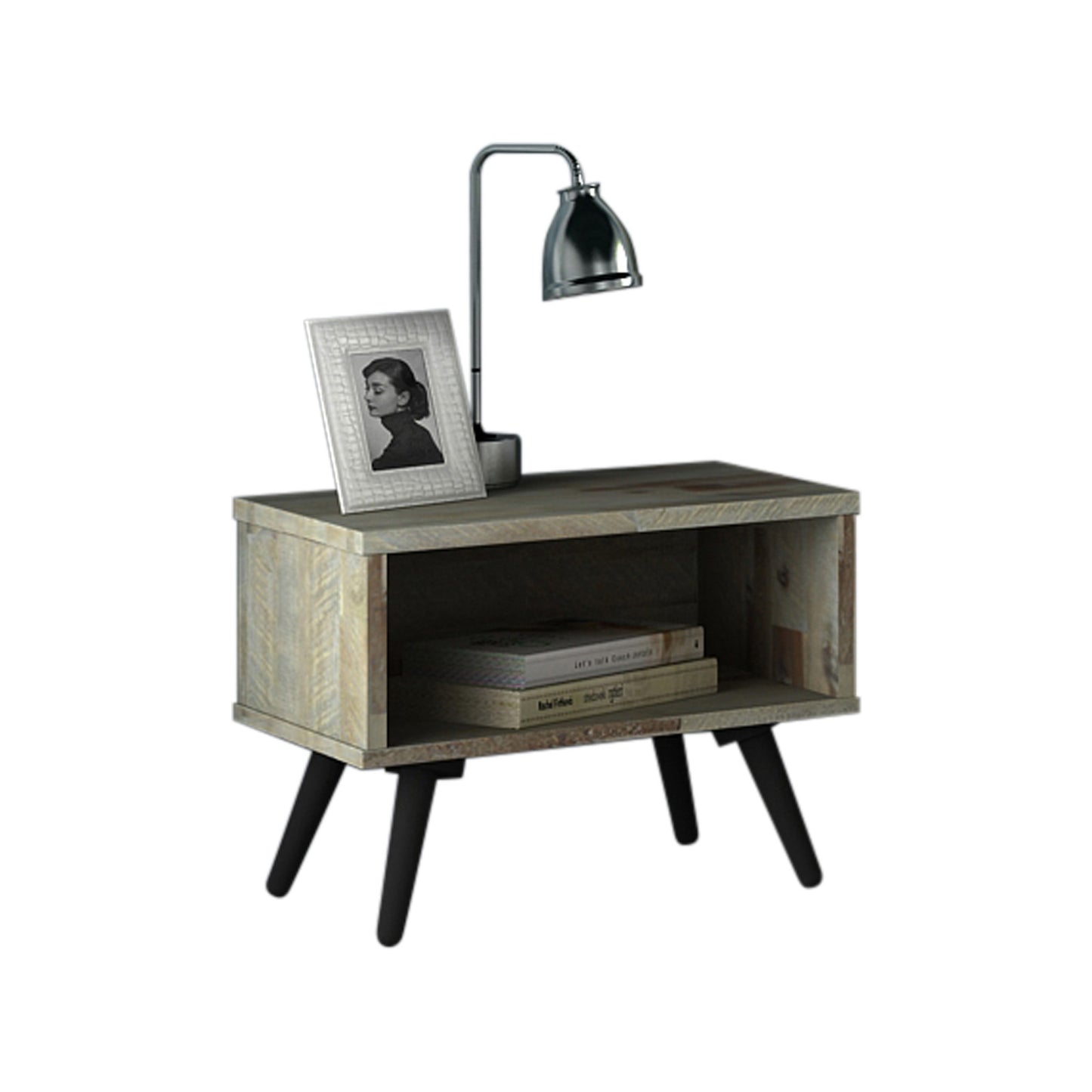 Altona Acacia Wood Bedside Table