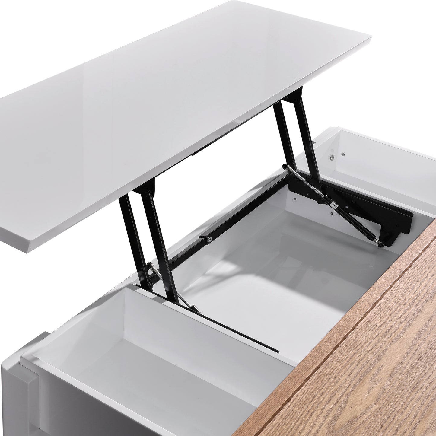 Grandora Gorgeous High Gloss Finish Lift Up Top Multiple Colour Coffee Table