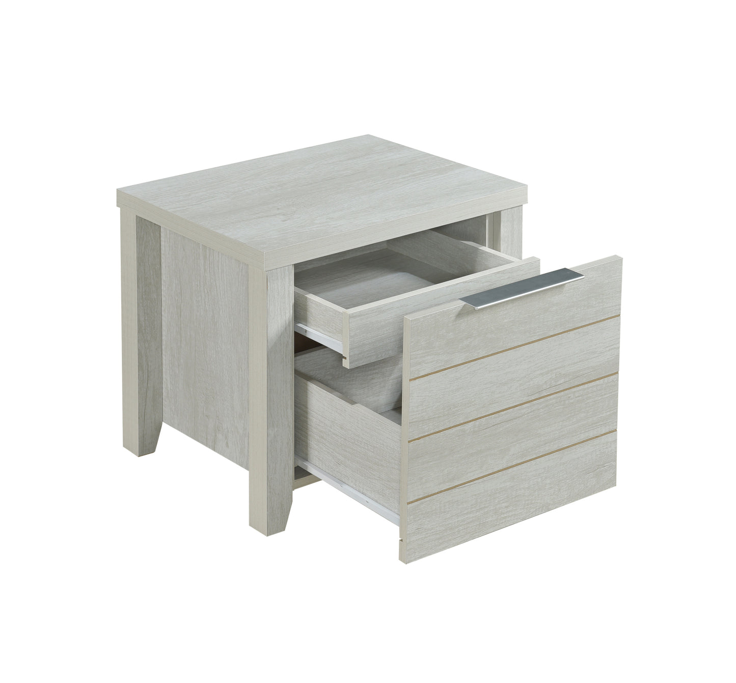 Cielo Natural Wood Like MDF Bedside Table in Multiple Colour