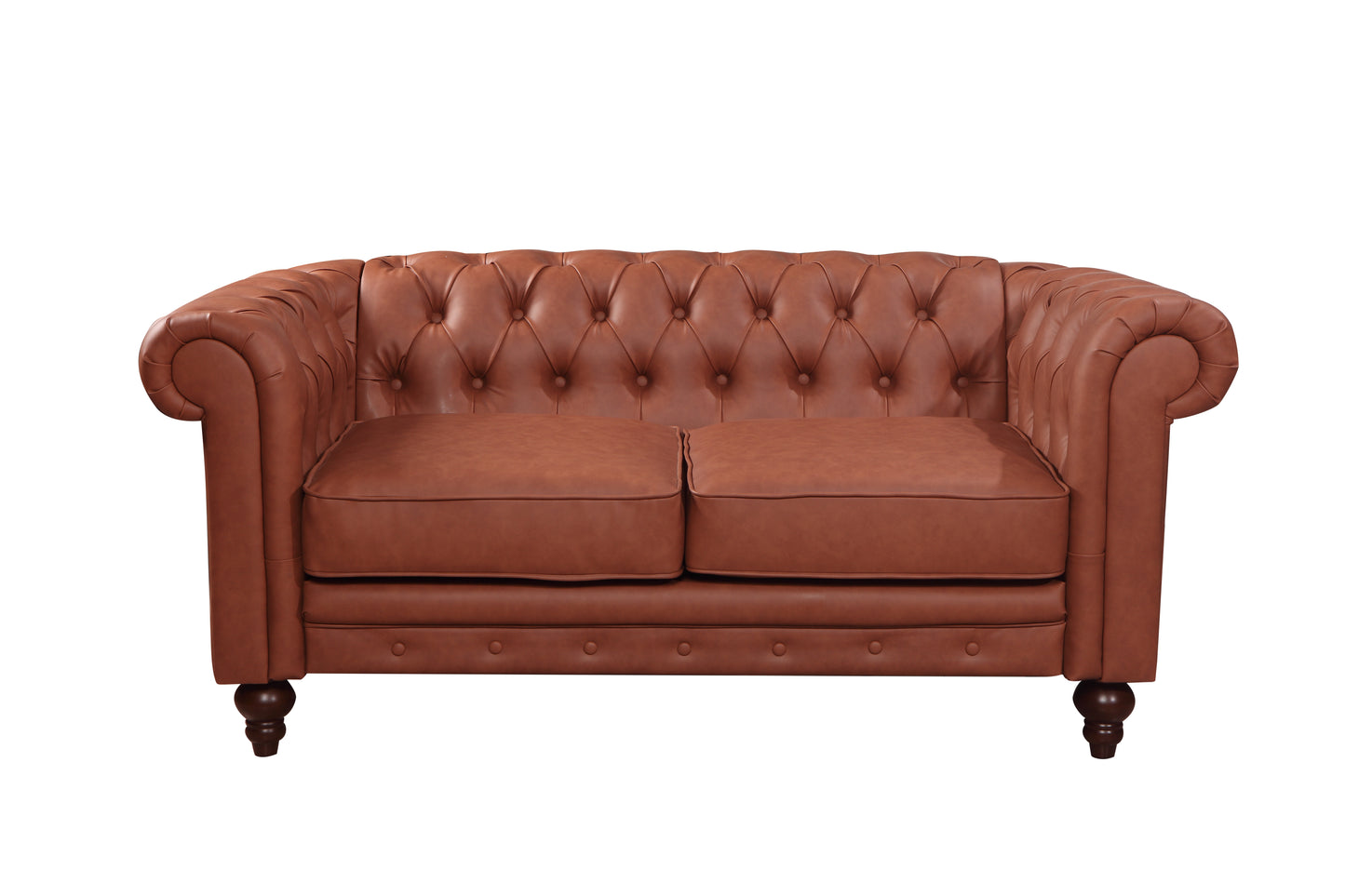 Madeline 3S+2S Soft and Sleek Brown Colour Sofa