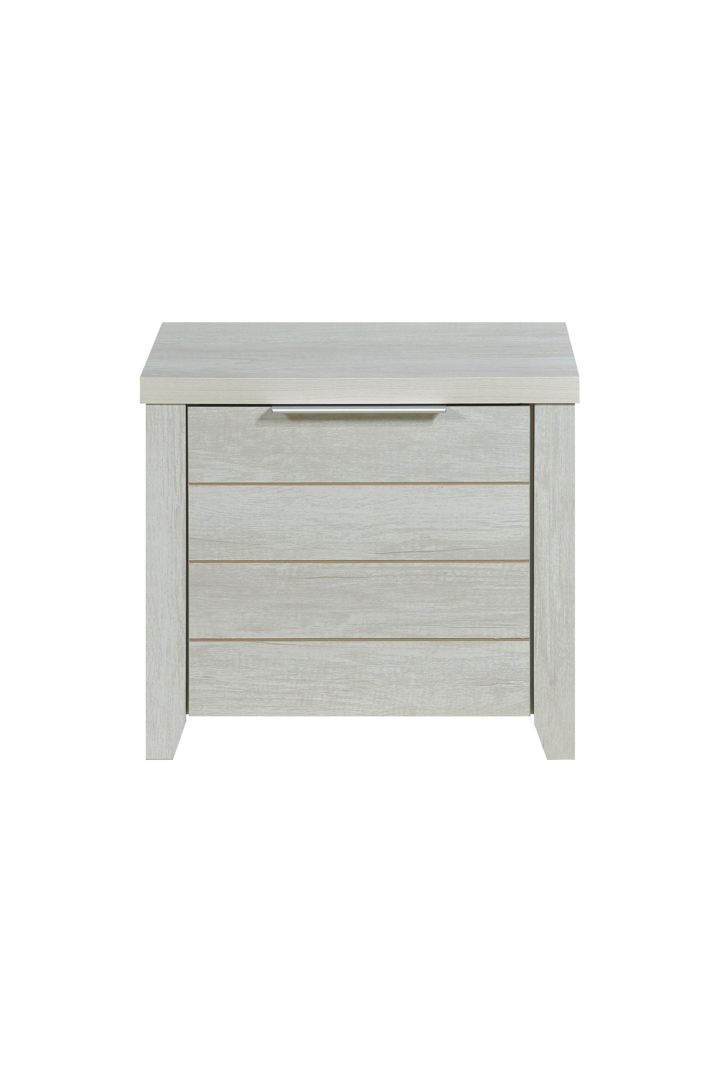 Cielo Natural Wood Like MDF Bedside Table in Multiple Colour