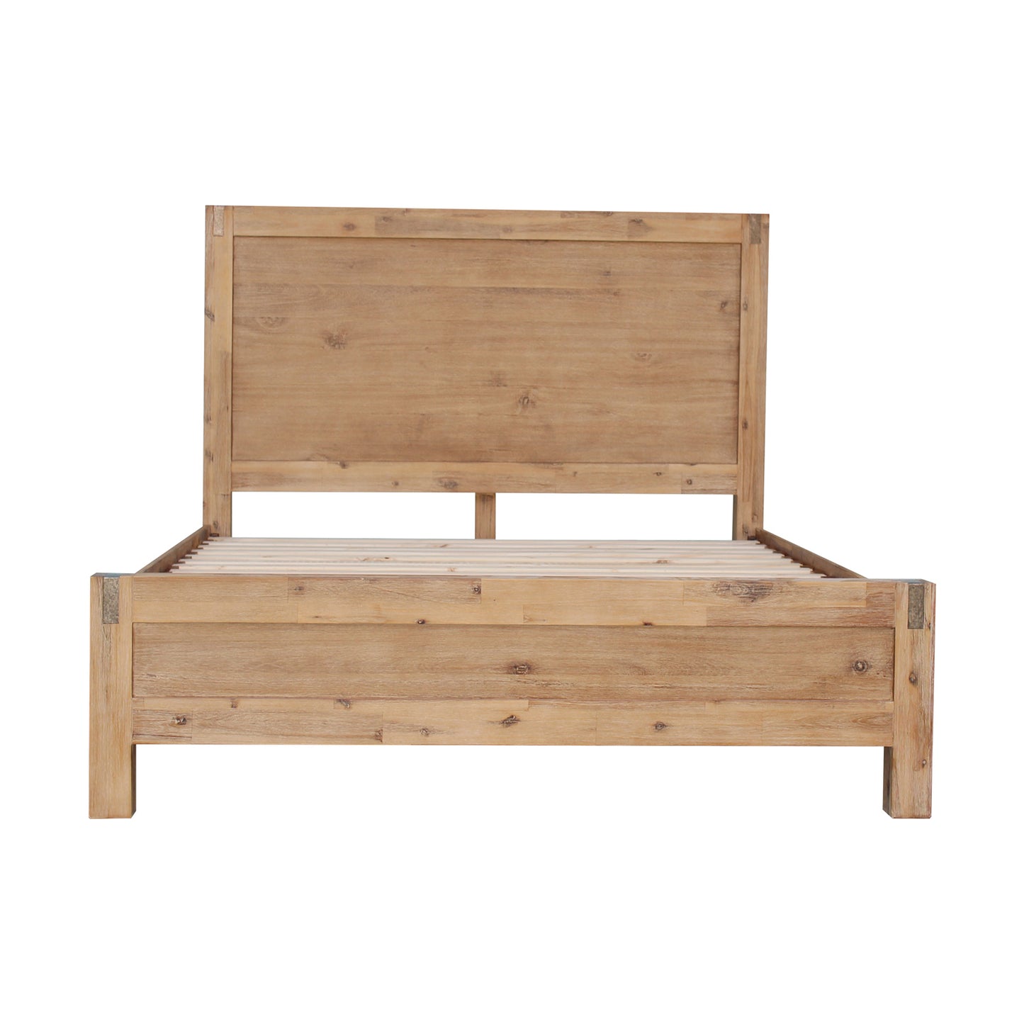 Nowra 4 Pcs Bedroom Suite Solid Acacia Timber in Multiple Size & Colour