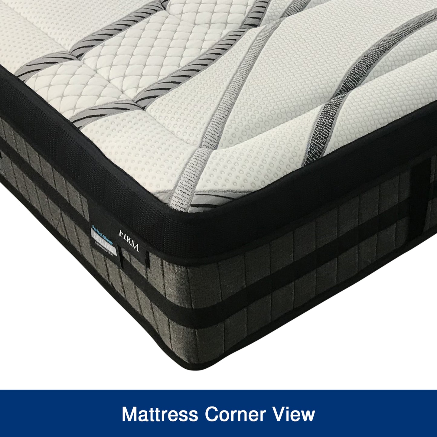 Pocket Coil Knitted Fabric 24 cm Sultan Mattress