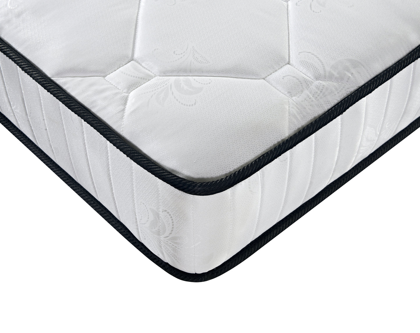 Non-Woven Damask Fabric 6 turn Pocket Coil Spring and Foam Sleep System 2 Mattress