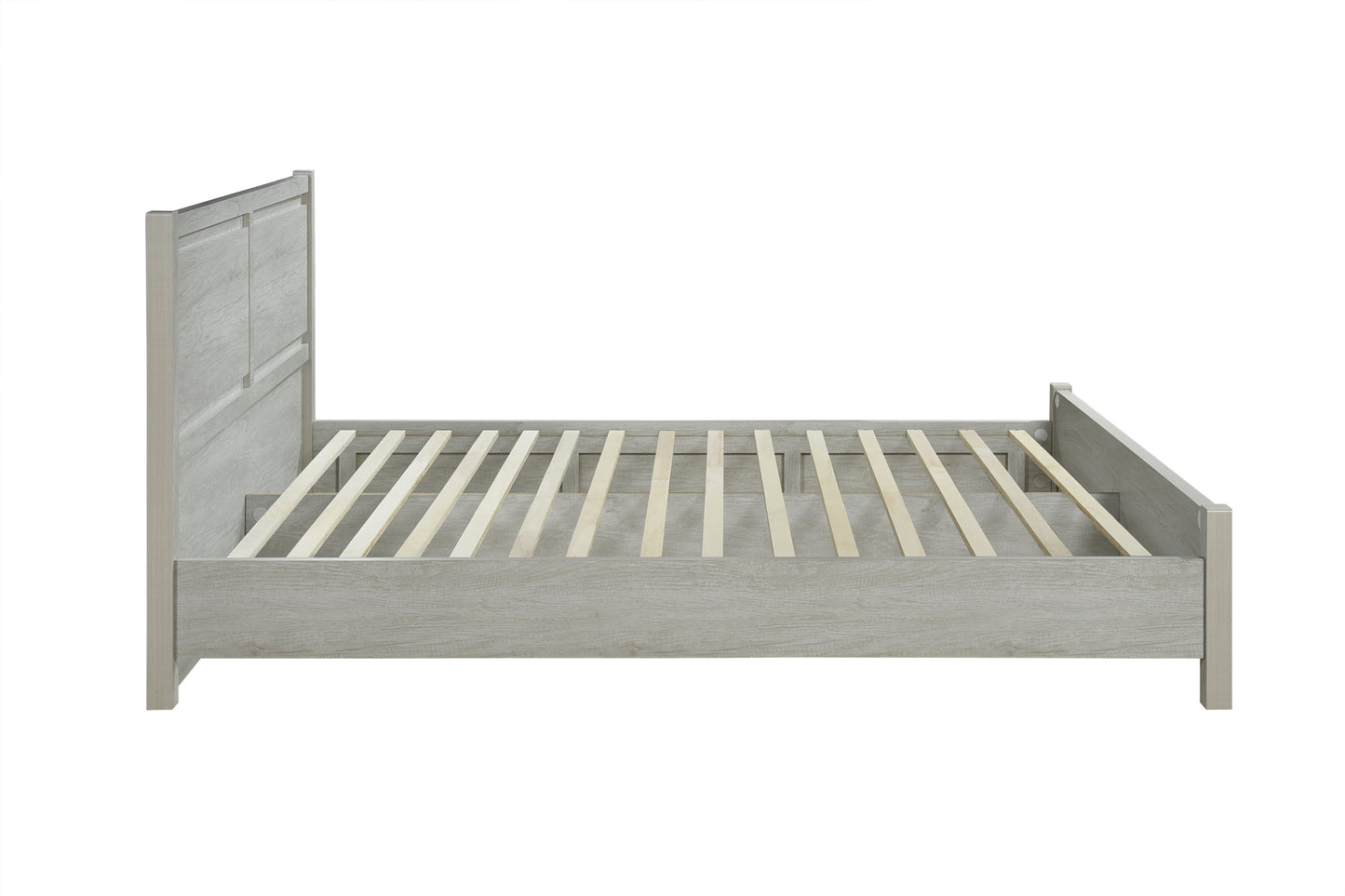 Cielo Natural Wood Like MDF Bed With Strong Legs in Multiple Size & Colour