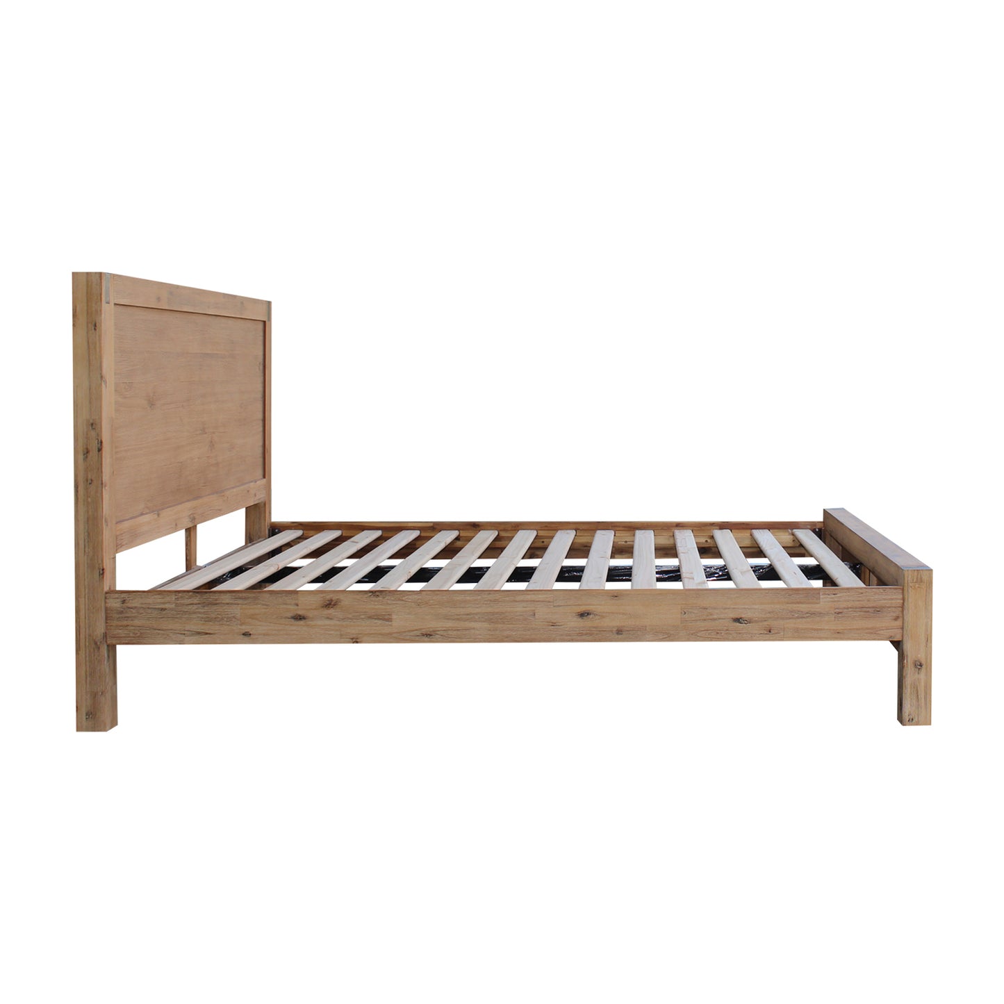 Nowra 4 Pcs Bedroom Suite Solid Acacia Timber in Multiple Size & Colour