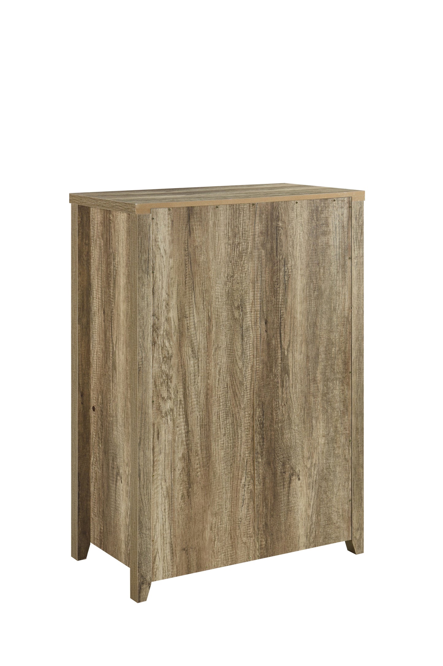 Cielo Natural Wood Like MDF 5 Drawers Tallboy in Multiple Colour