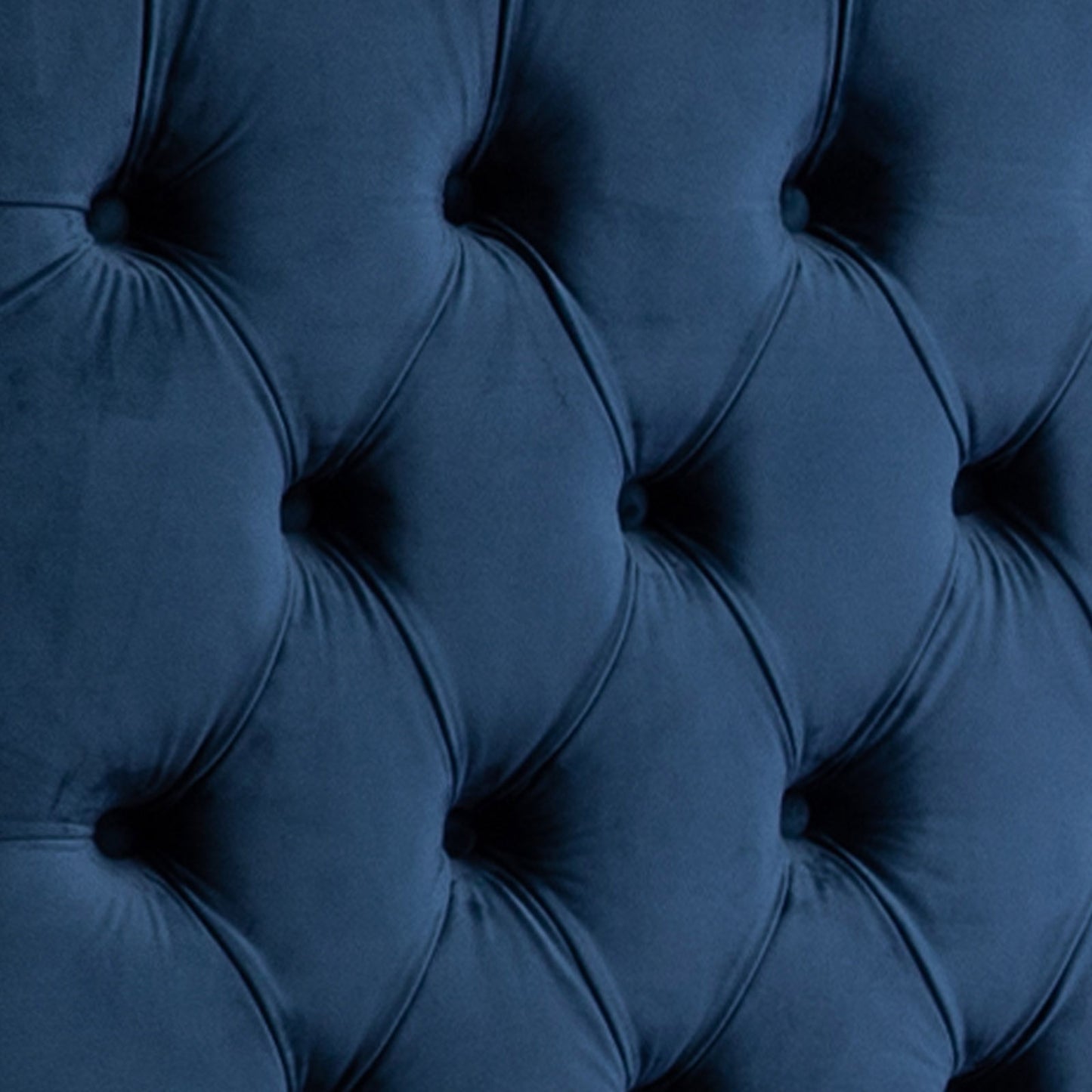 Anna Upholstery Tufted Velvet Fabric Headboard Storage Bed Frame In Multiple Colour & Size