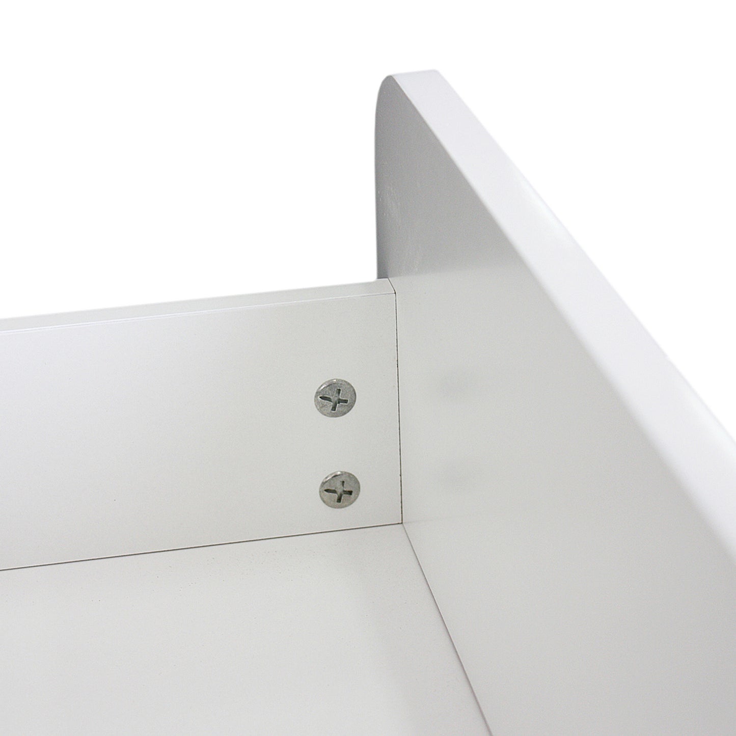 Prado Gloss MDF Black Bedside Table