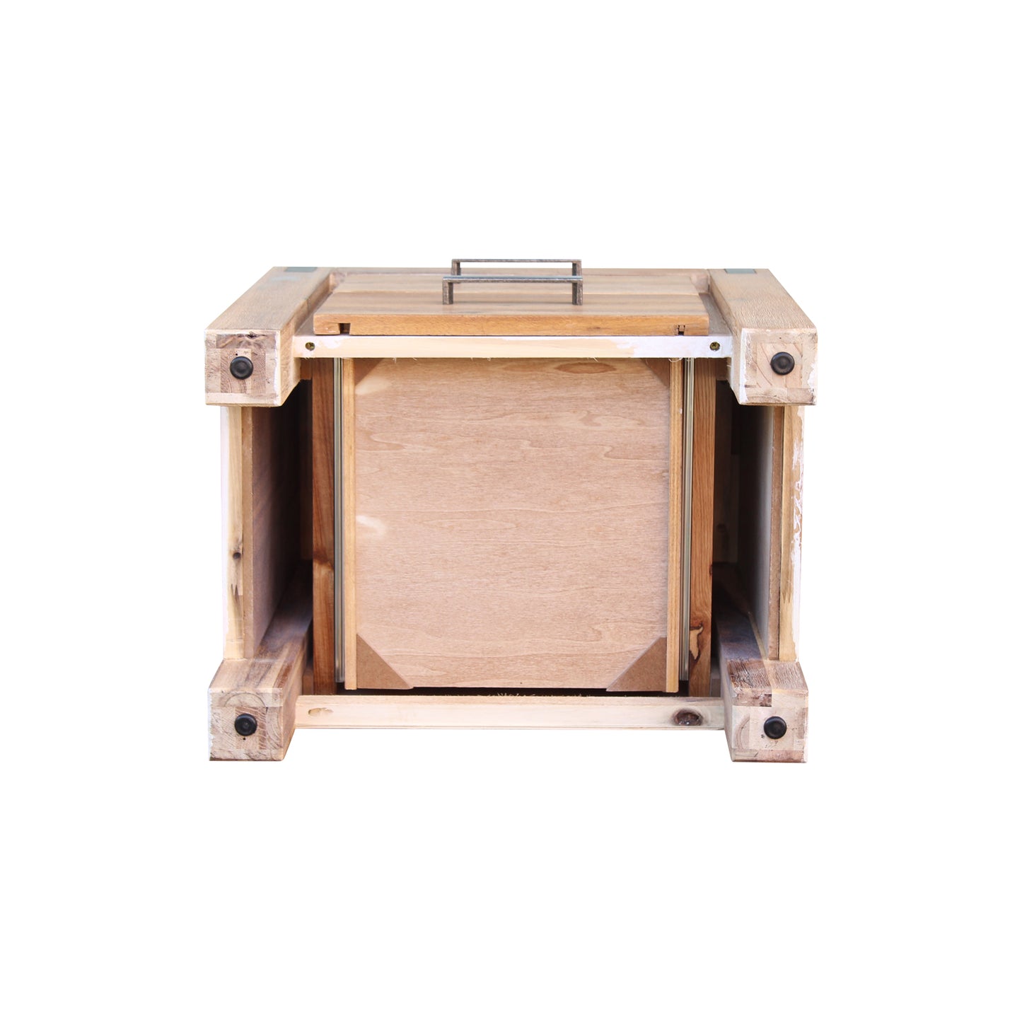 Nowra Solid Acacia Timber Bedside Table In Multiple Colour