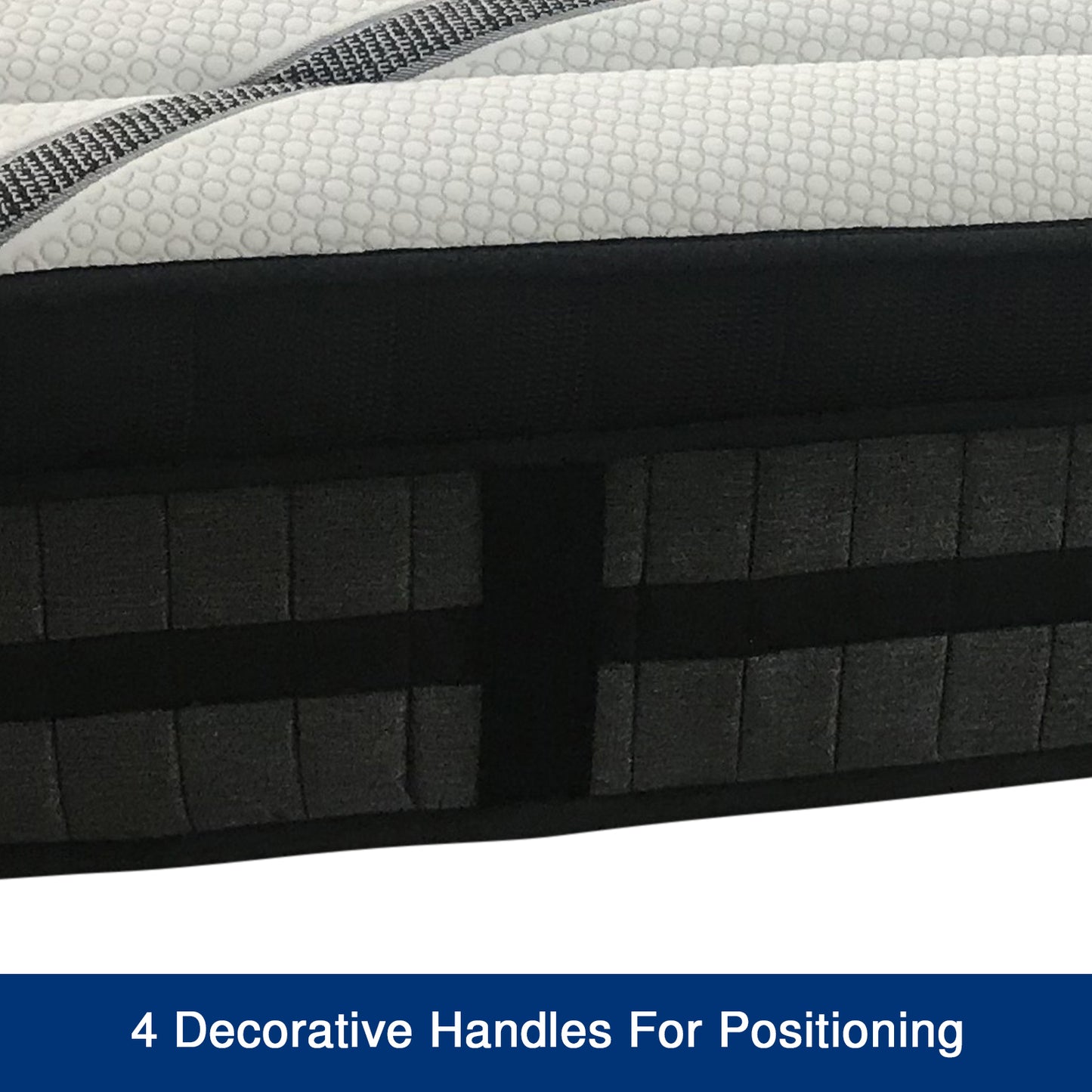 Pocket Coil Knitted Fabric 24 cm Sultan Mattress