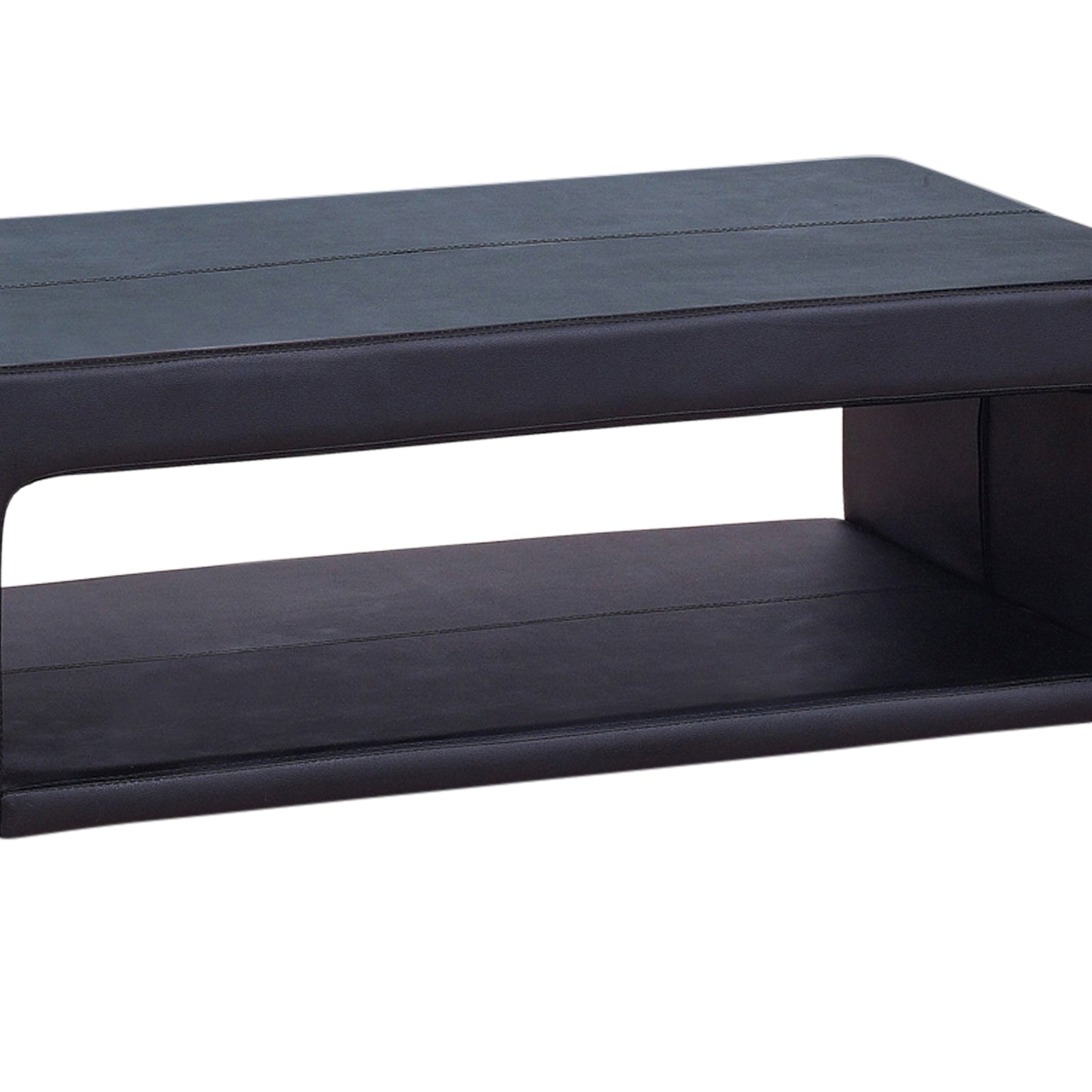 Majestic Modern Coffee Table With Premium Bonded Leather