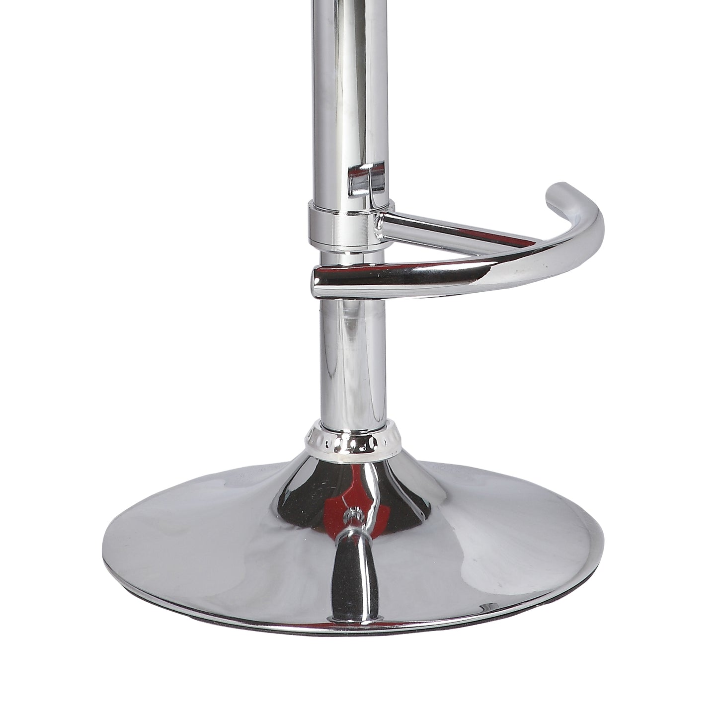 2X Mike Backrest Leather Seat Barstool