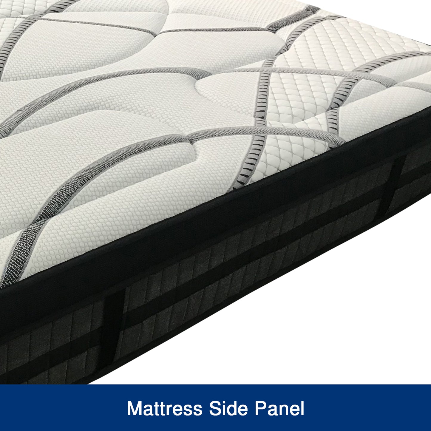 Pocket Coil Knitted Fabric 24 cm Sultan Mattress