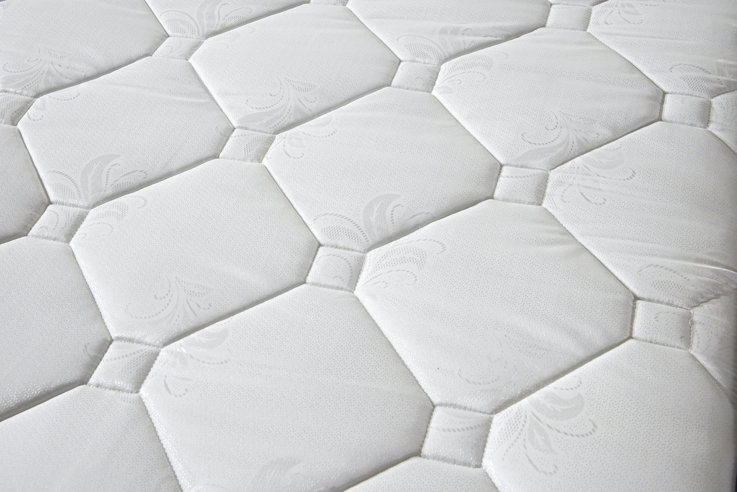 Non-Woven Damask Fabric 6 turn Pocket Coil Spring and Foam Sleep System 2 Mattress
