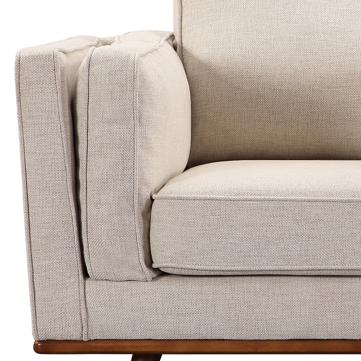 York 3 Seater Armchair Sofa Modern Lounge In Multiple Colour