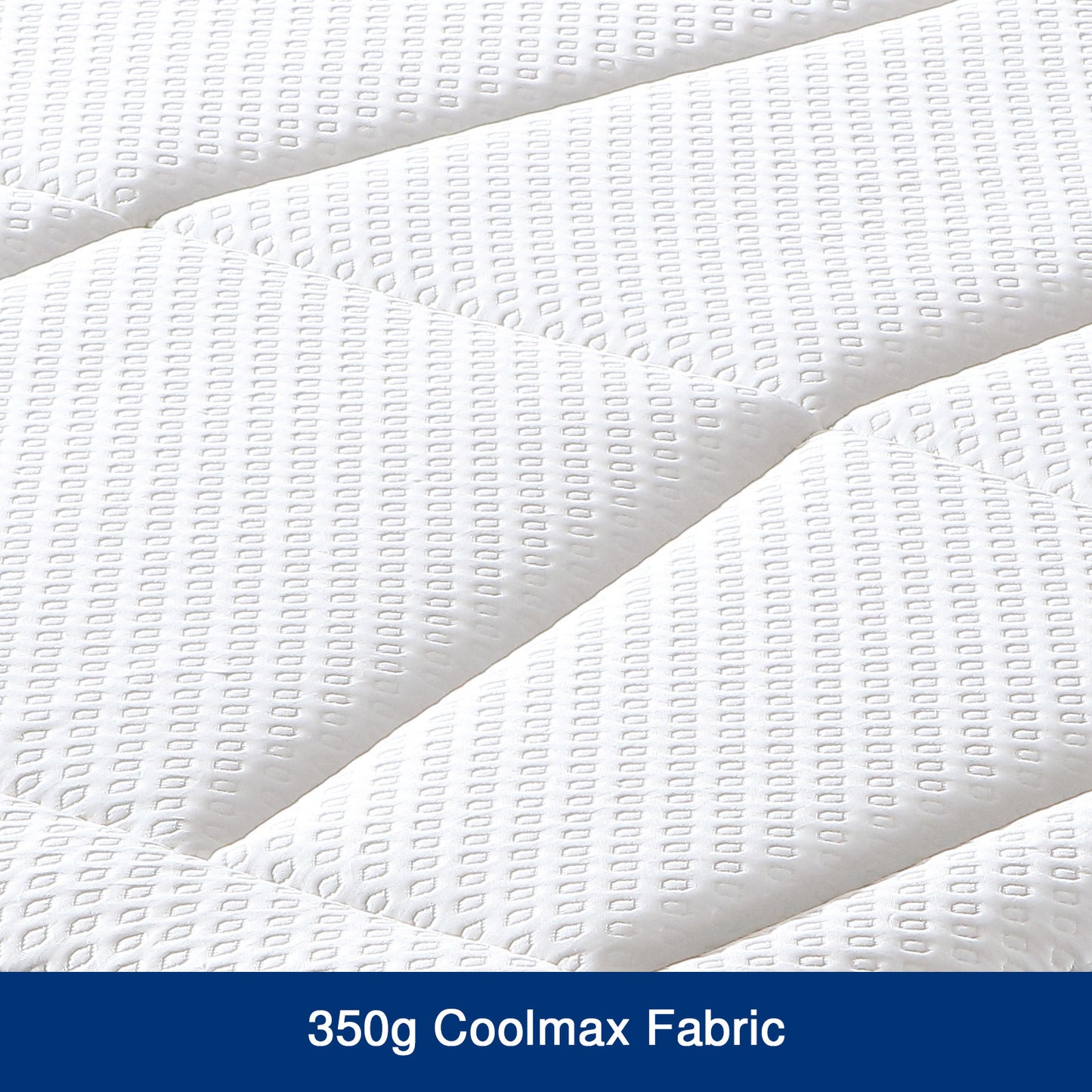 Fulham Coolmax Gel Memory Foam Pocket Coil Soft Firmness 30cm Thick Mattress