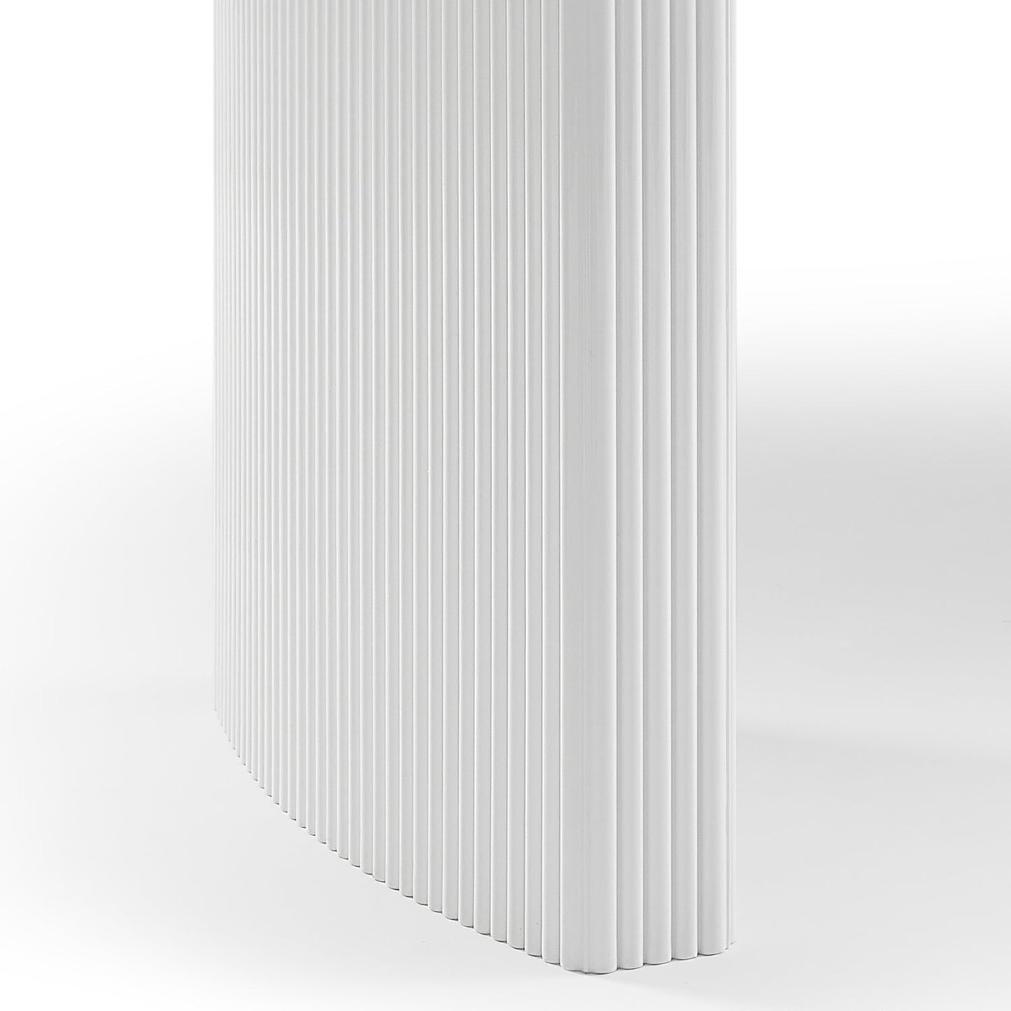 Scarlet Dining Table Sintered Stone Top MDF Table Base High Gloss Paint