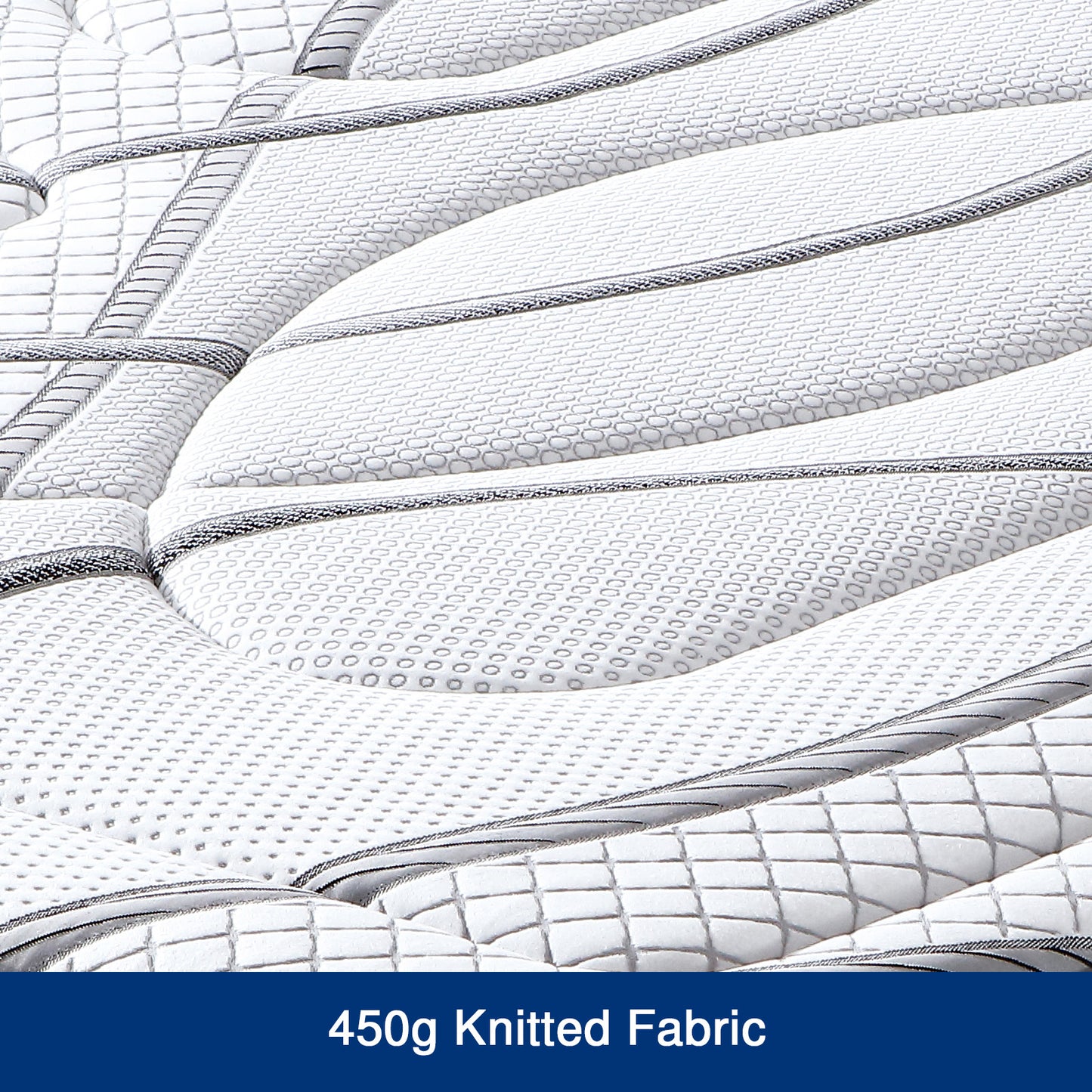 Pocket Coil Knitted Fabric 24 cm Sultan Mattress