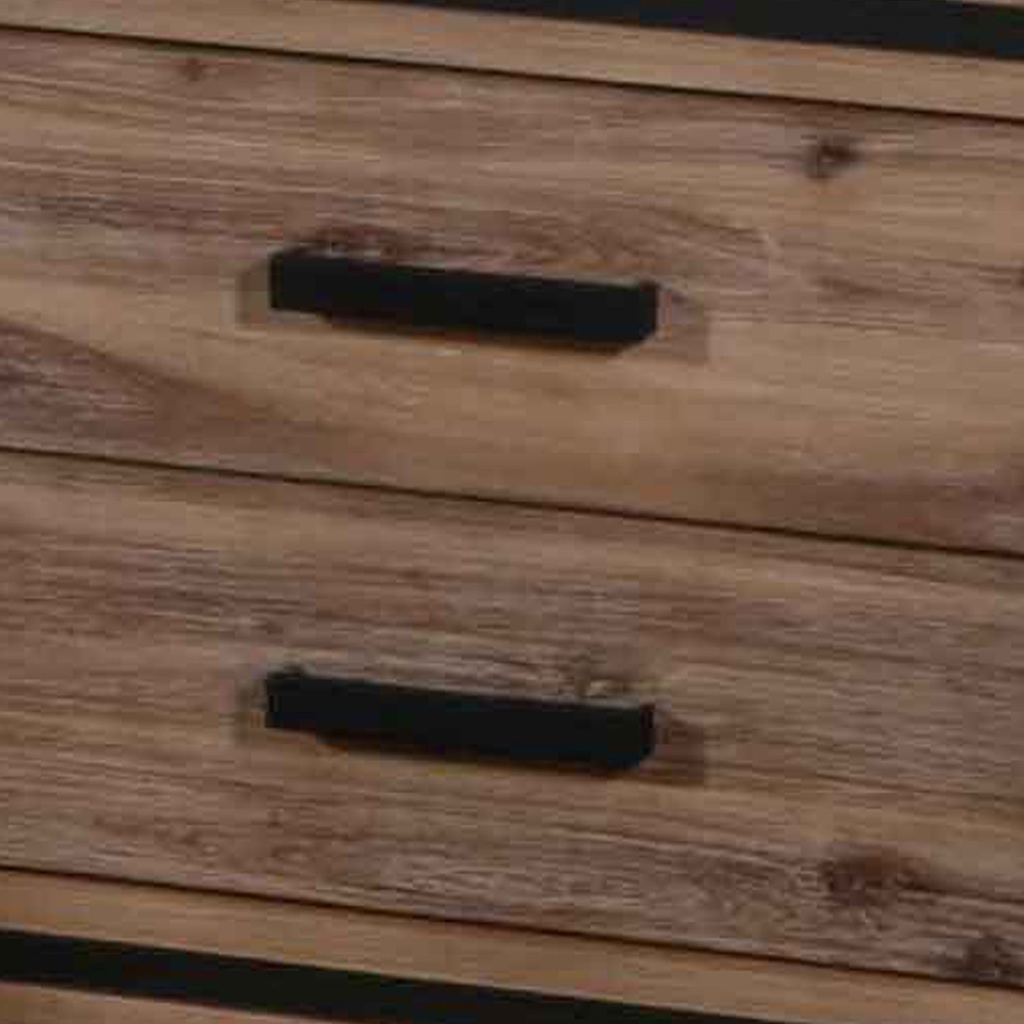 Seashore 4 Pcs Dresser Bedroom Suite in Solid Acacia Timber in Silver Brush Colour