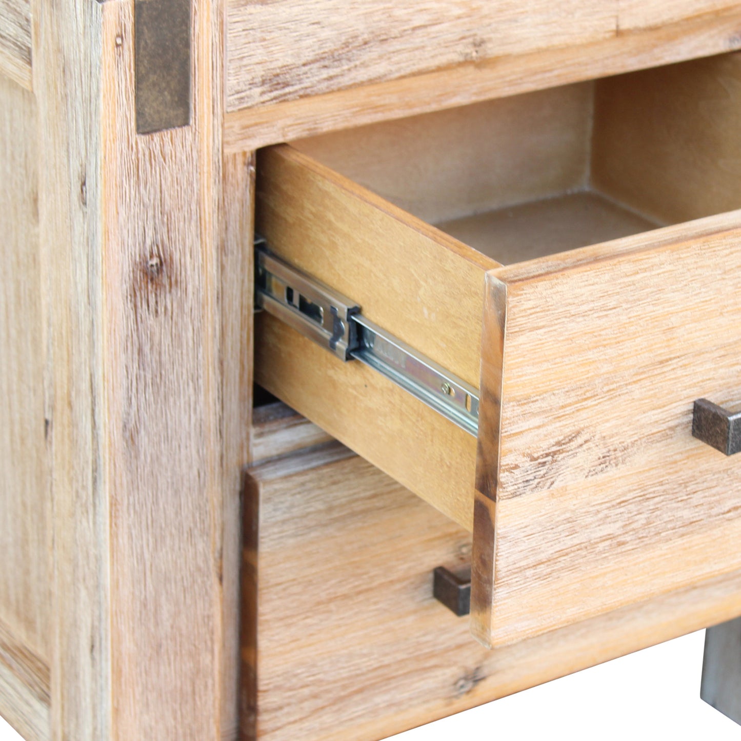 Nowra 4 Pcs Bedroom Suite Solid Acacia Timber in Multiple Size & Colour