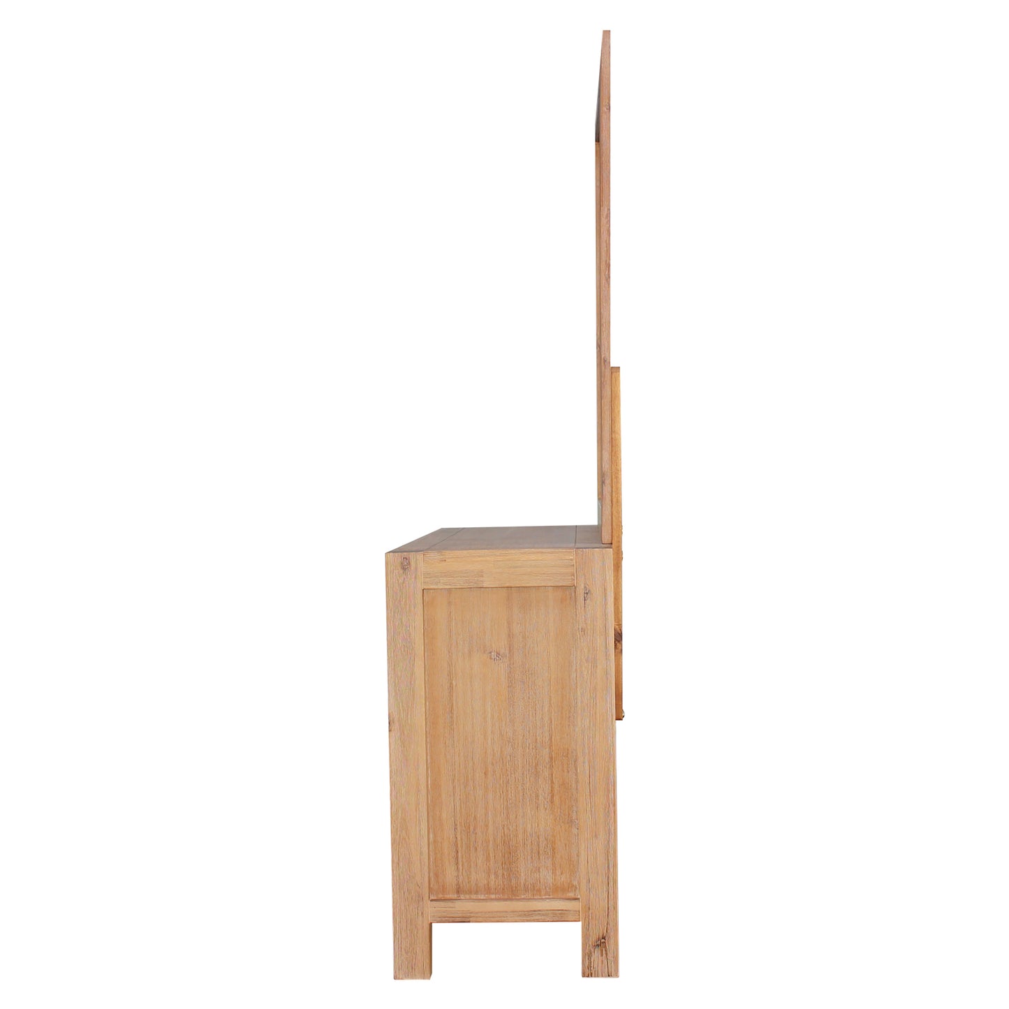 Nowra 4 Pcs Bedroom Suite Solid Acacia Timber in Multiple Size & Colour