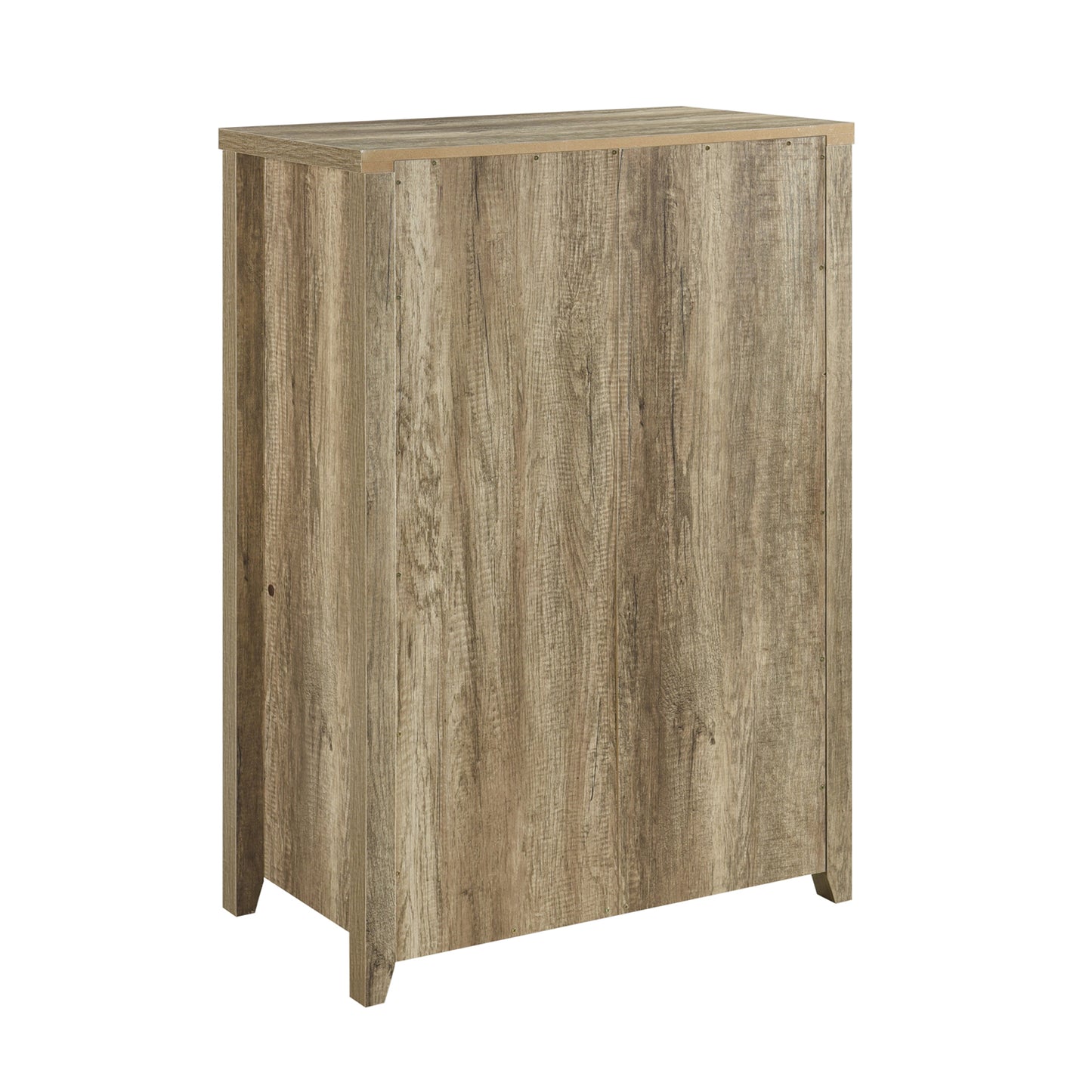 Cielo Natural Wood Like MDF Bedroom Suite 5 Pcs In Oak Colour with Dresser and Tallboy