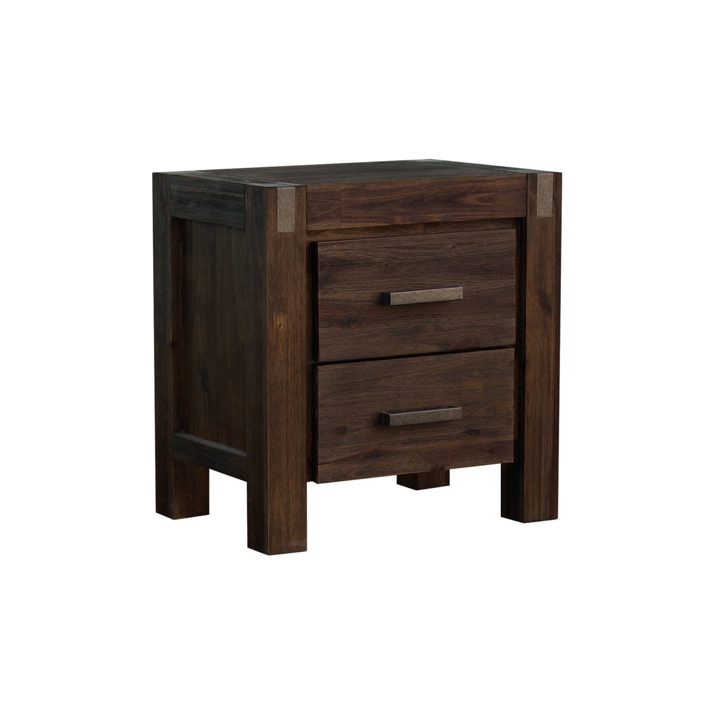 Nowra 4 Pcs Bedroom Suite Solid Acacia Timber in Multiple Size & Colour