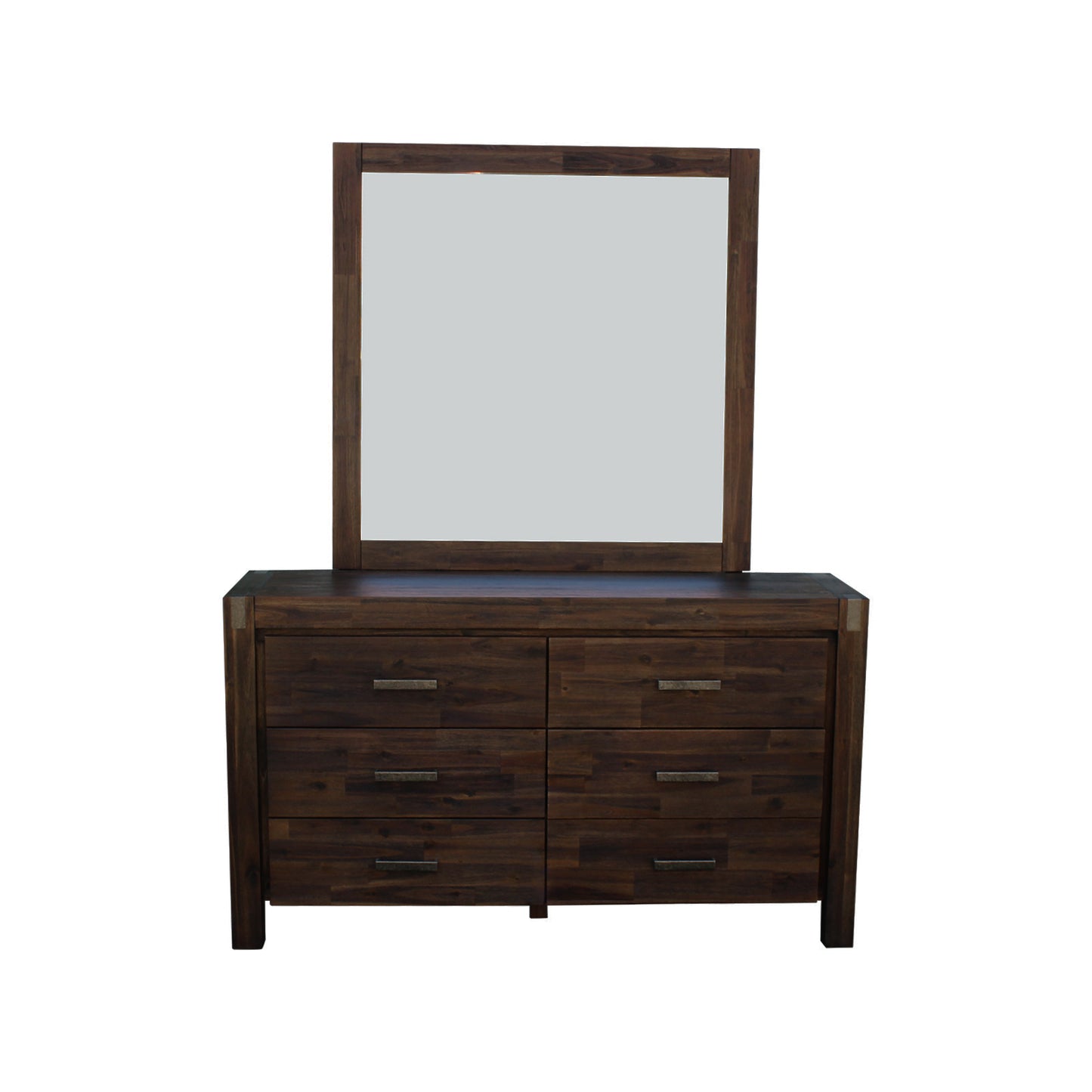 Nowra 4 Pcs Bedroom Suite Solid Acacia Timber in Multiple Size & Colour