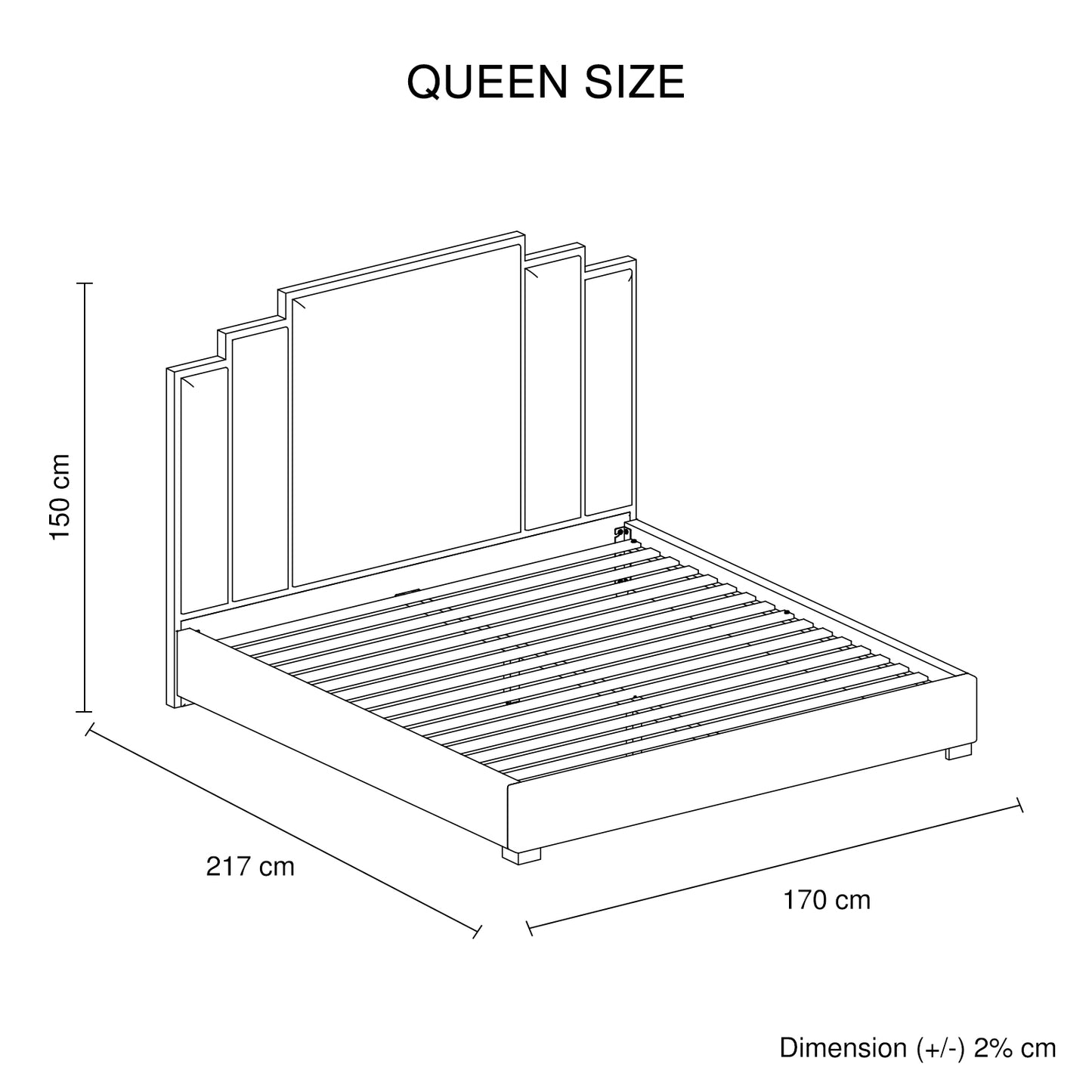 Austin Bed Frame Velvet Turquoise Fabric Padded Upholstery High Quality Slats Polished Stainless Steel Feet
