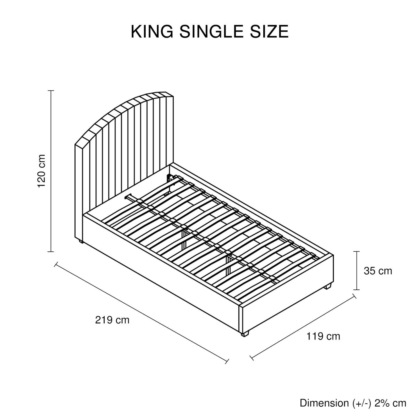Camelia Pink Velvet Upholstery High Quality Slats Metal Structure Bed Frame in Multiple Sizes