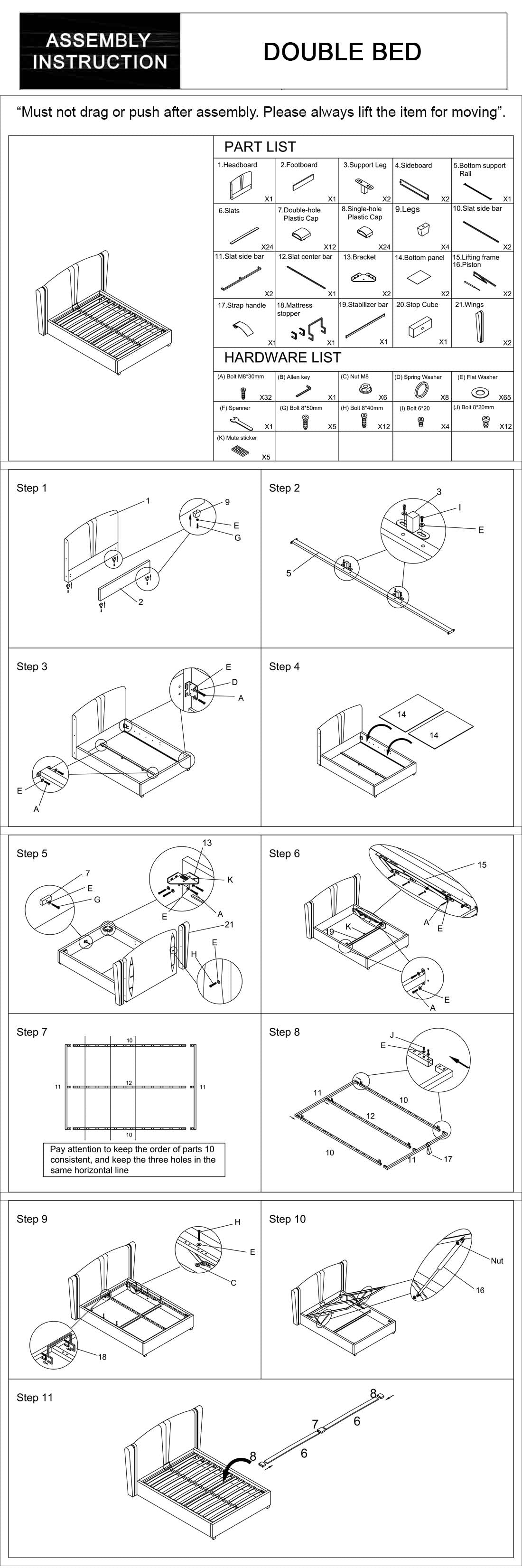 Roman Black Velvet Upholstery High Quality Slats Gas Lift Mechanism Metal Structure Bed Frame in Multiple Sizes