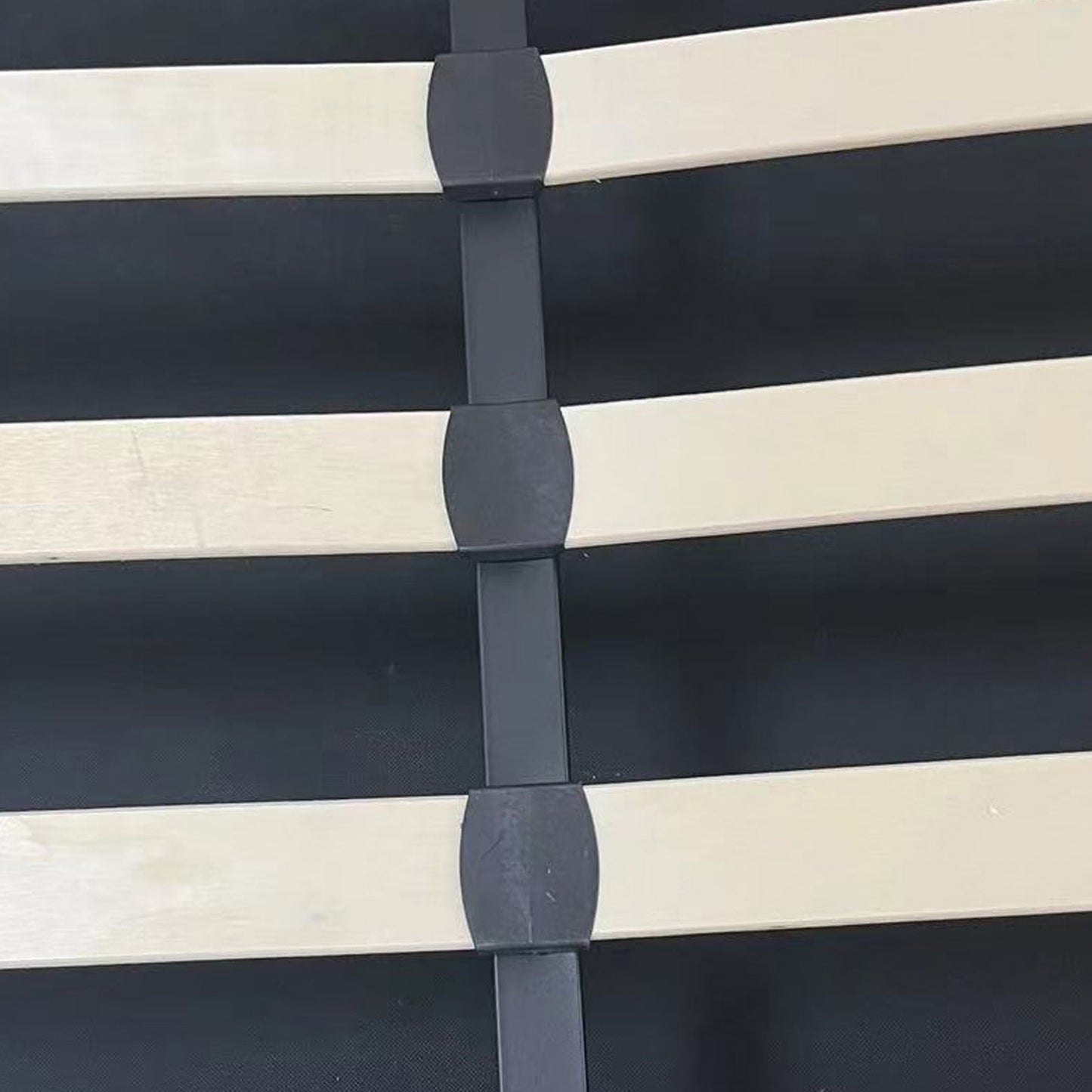 Roman Black Velvet Upholstery High Quality Slats Gas Lift Mechanism Metal Structure Bed Frame in Multiple Sizes