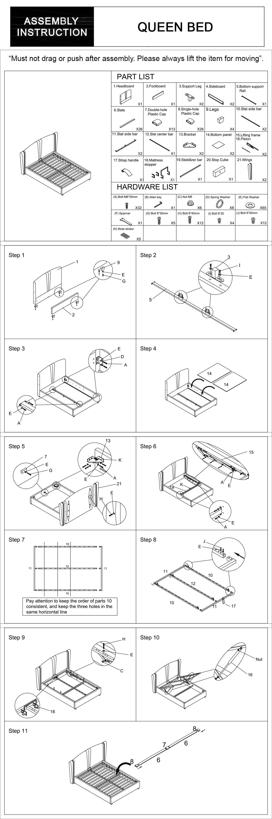 Roman Black Velvet Upholstery High Quality Slats Gas Lift Mechanism Metal Structure Bed Frame in Multiple Sizes