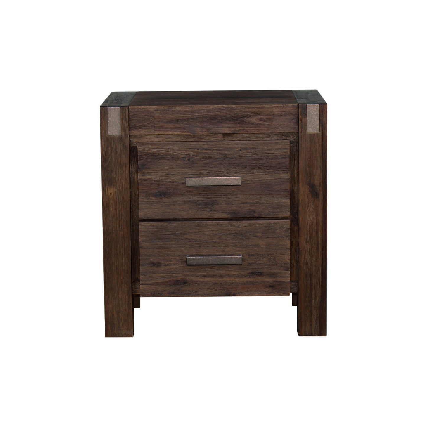Nowra Solid Acacia Timber Bedside Table In Multiple Colour