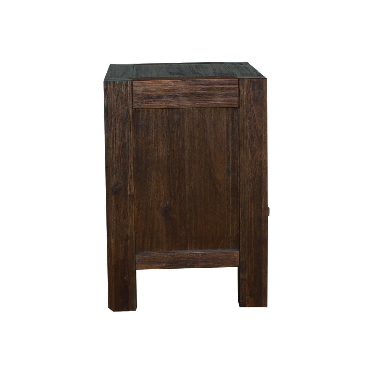 Nowra Solid Acacia Timber Bedside Table In Multiple Colour