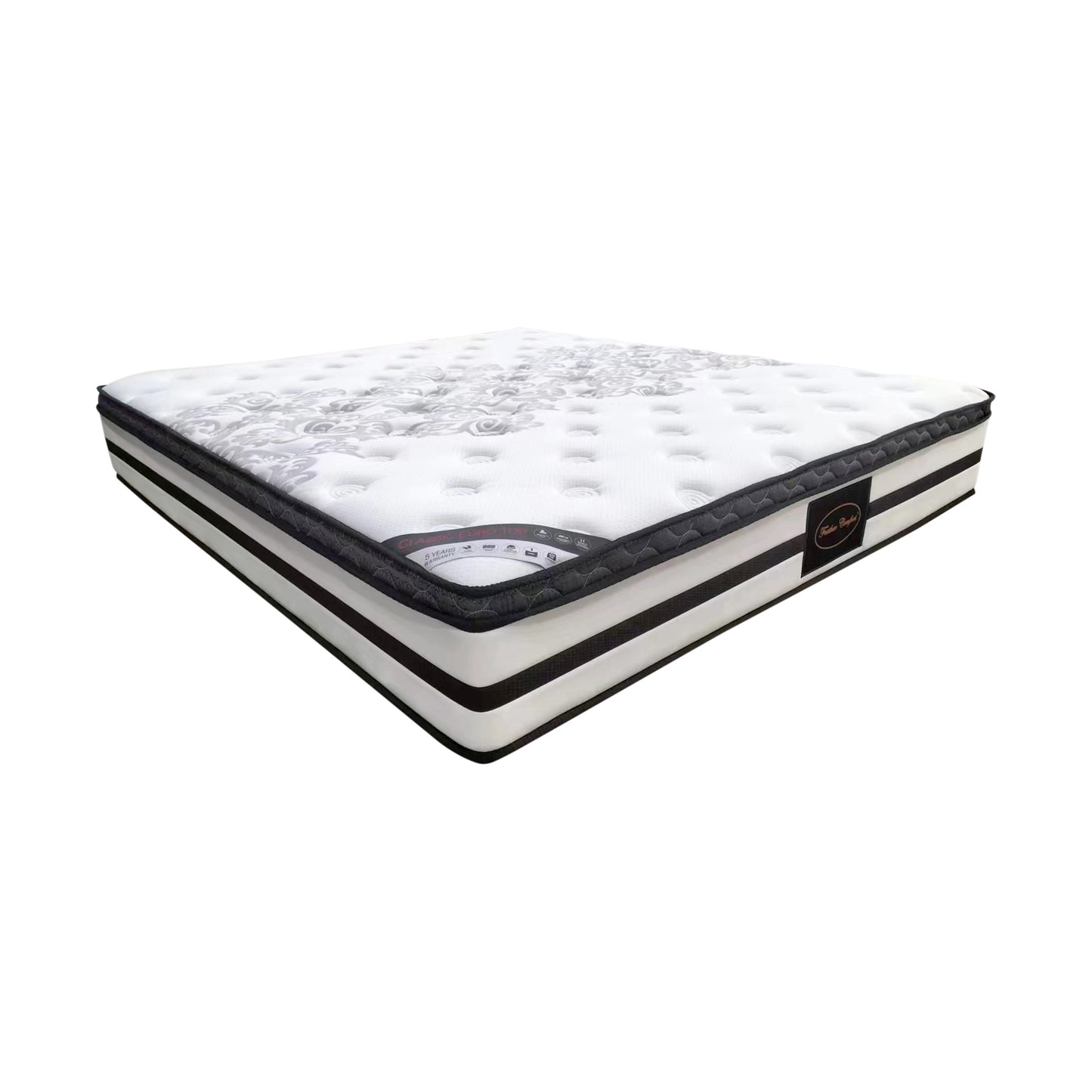 Micro Pocket Spring 31cm High Classic Euro Top Mattress