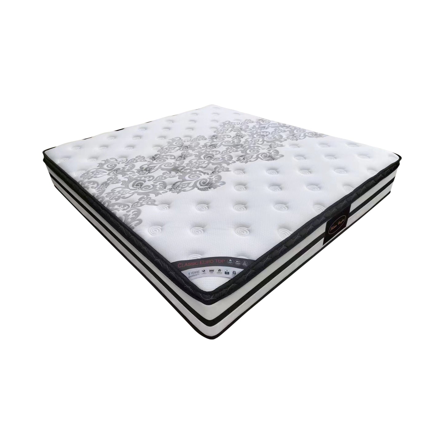 Micro Pocket Spring 31cm High Classic Euro Top Mattress