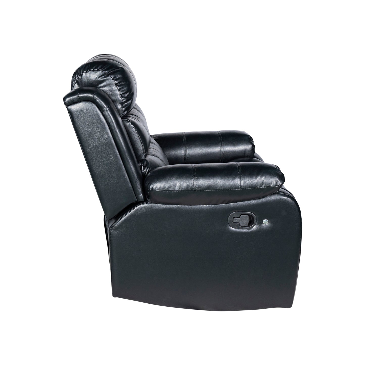 Chelsea 3R+2R Seater Finest Leatherette Recliner Feature Console LED Light Ultra Cushioned