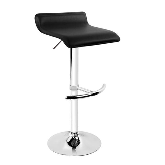 2X Mike Backrest Leather Seat Barstool