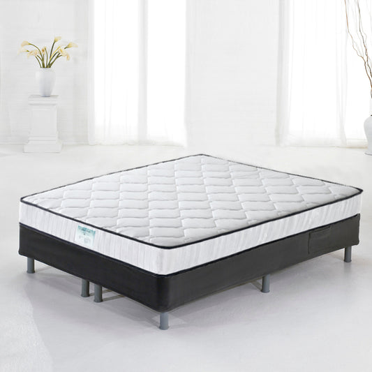 Non-Woven Damask Fabric 6 turn Pocket Coil Spring and Foam Sleep System 2 Mattress