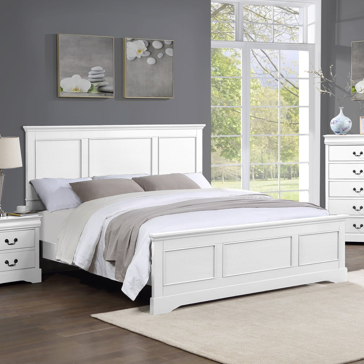 Spencer Solid Pine Wood Bed frame Slats support With Multiple Size & Colour