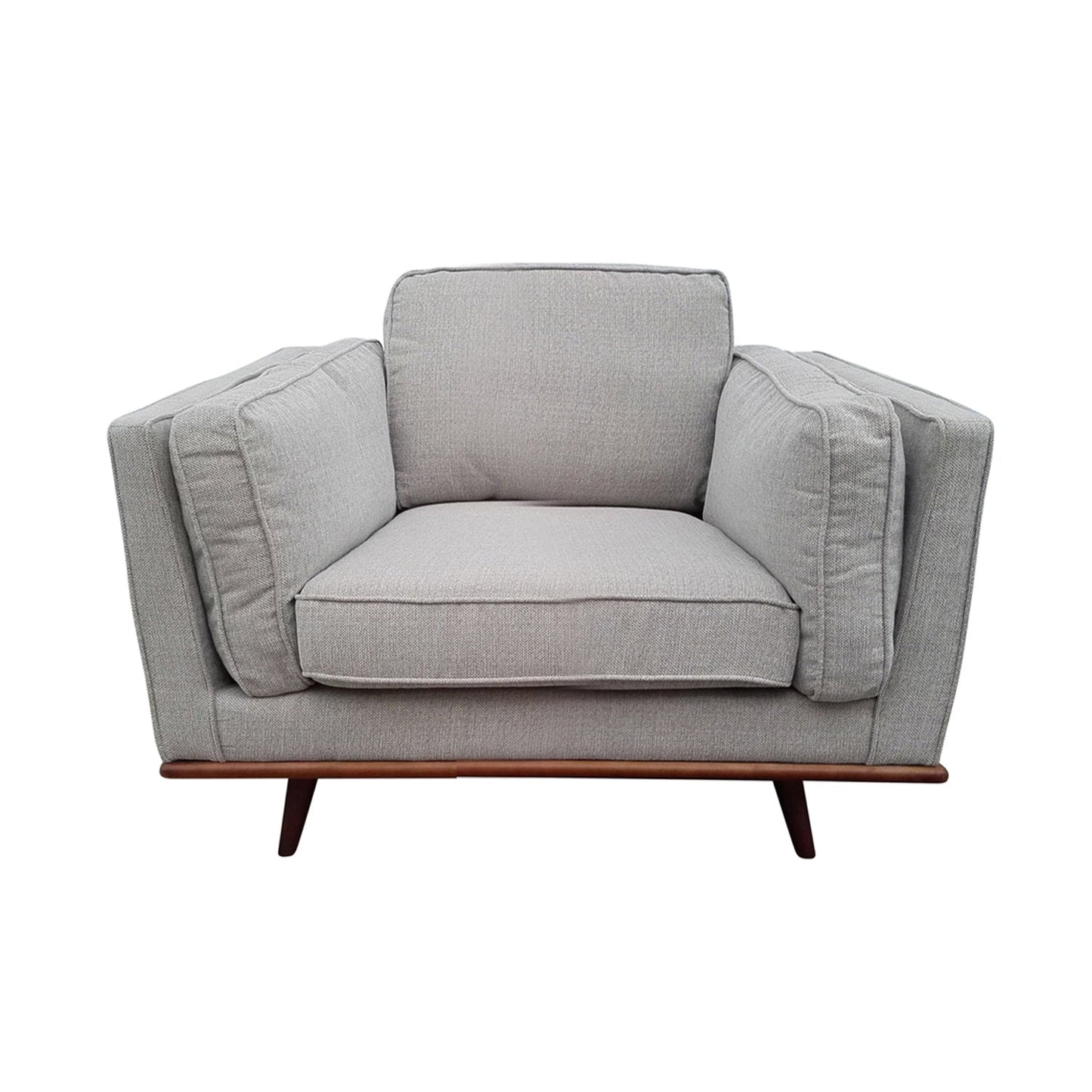 York 1 Seater Armchair Sofa Modern Lounge in Multiple Colour