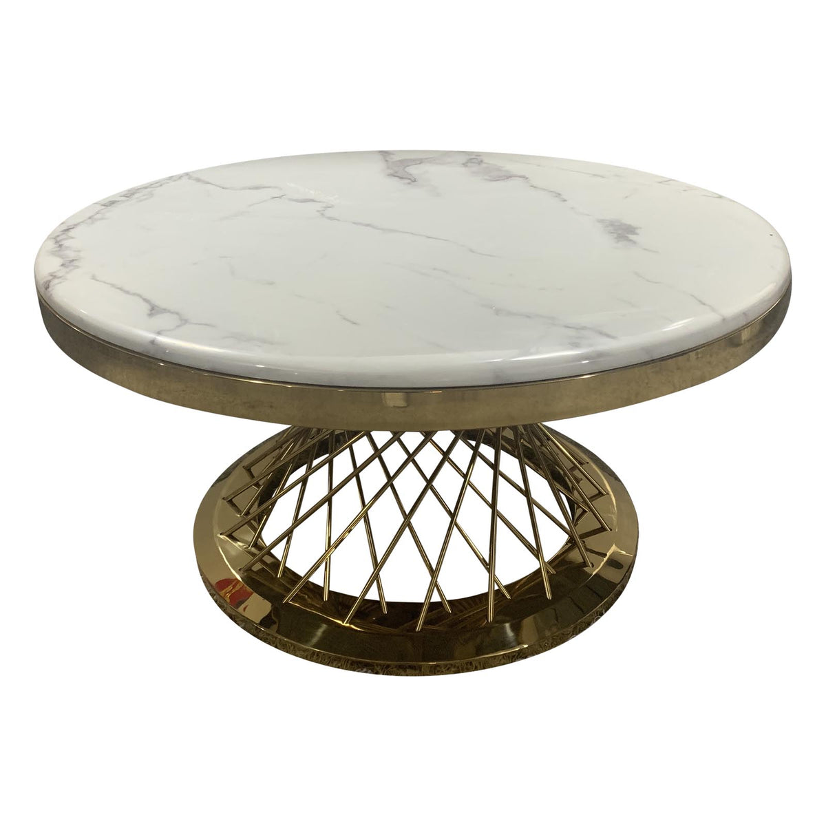 round coffee table image